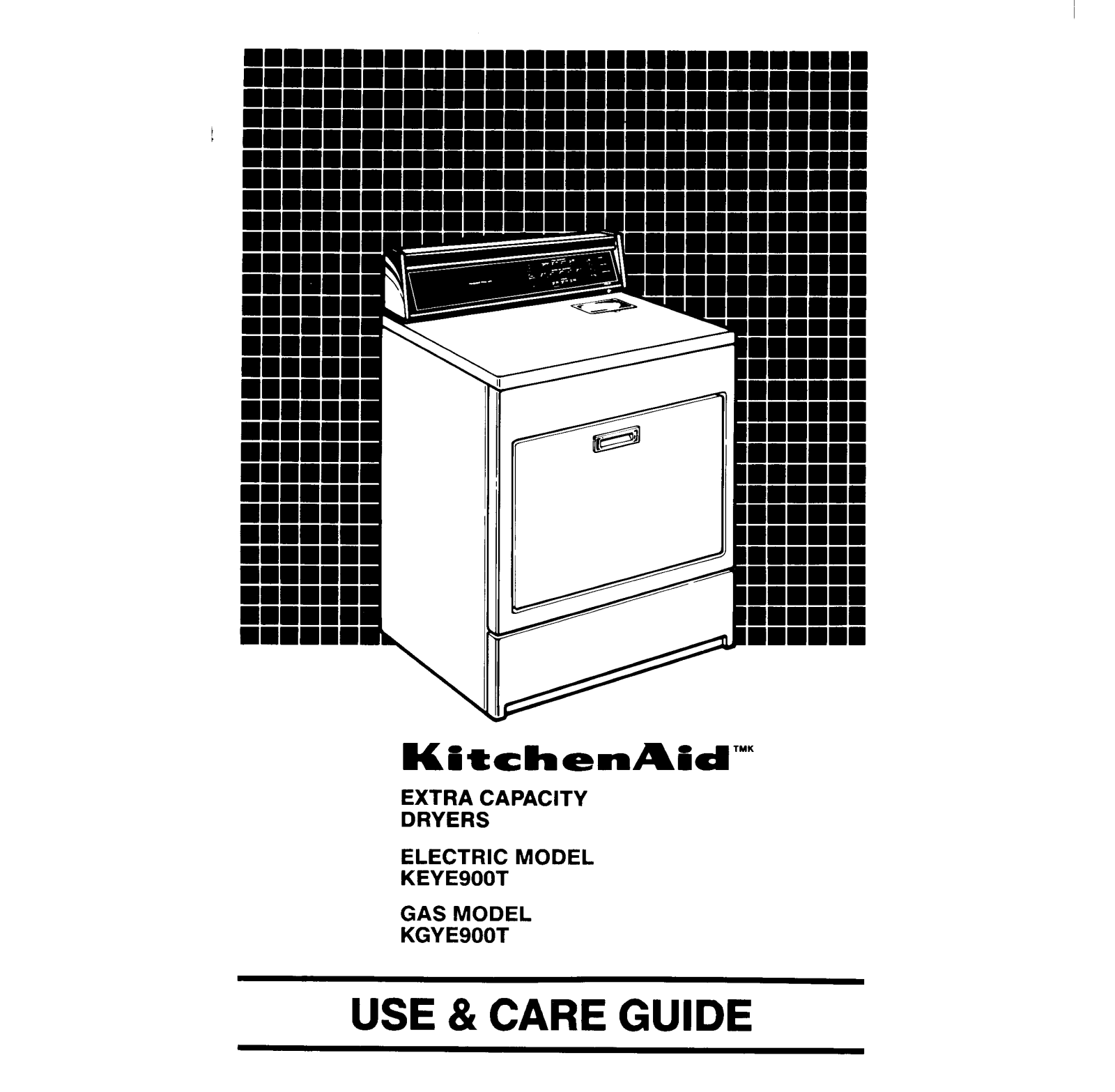 KitchenAid KGYE900T, KEYE900T User Manual