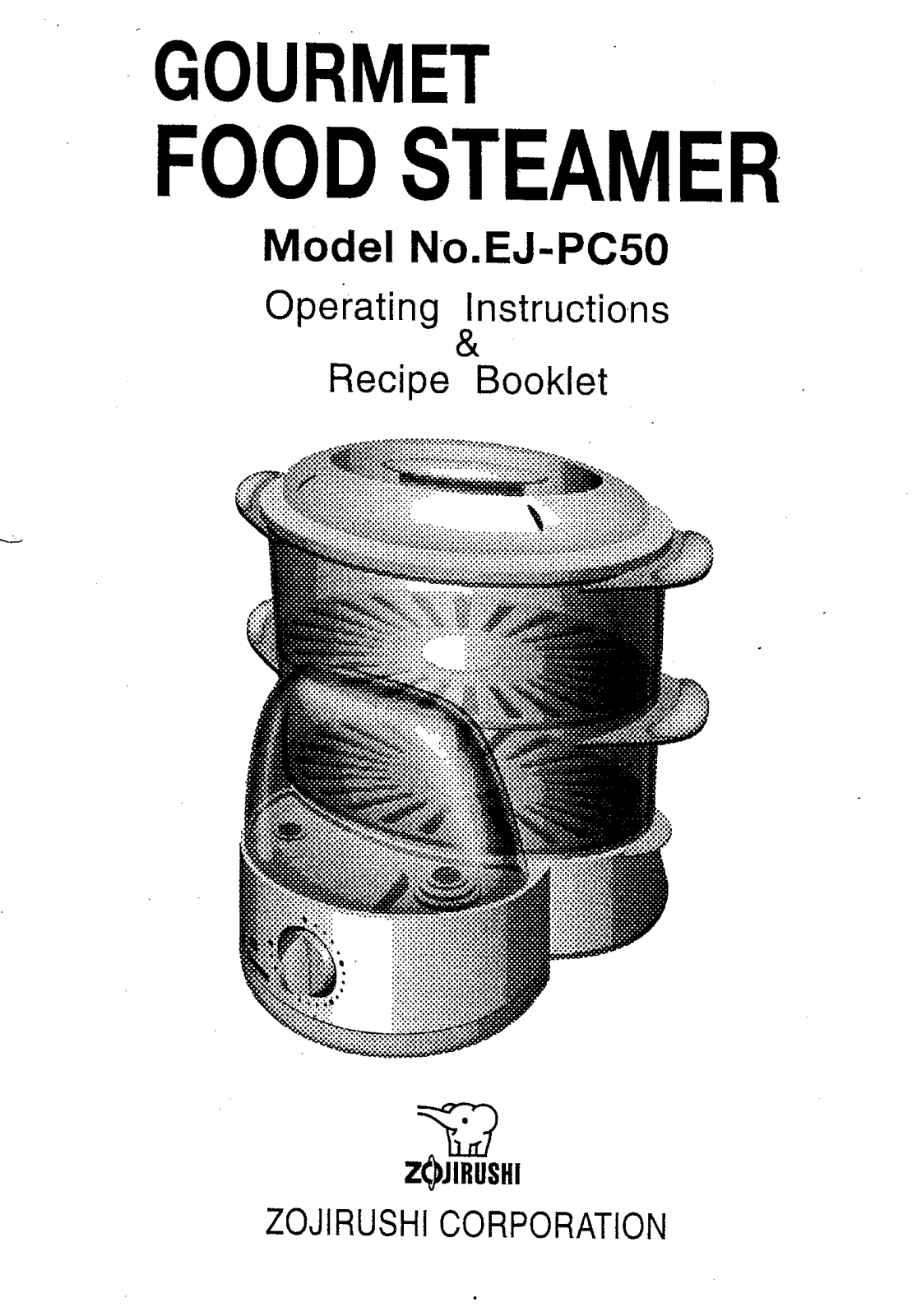 Zojirushi EJ-PC50 Owner's Manual