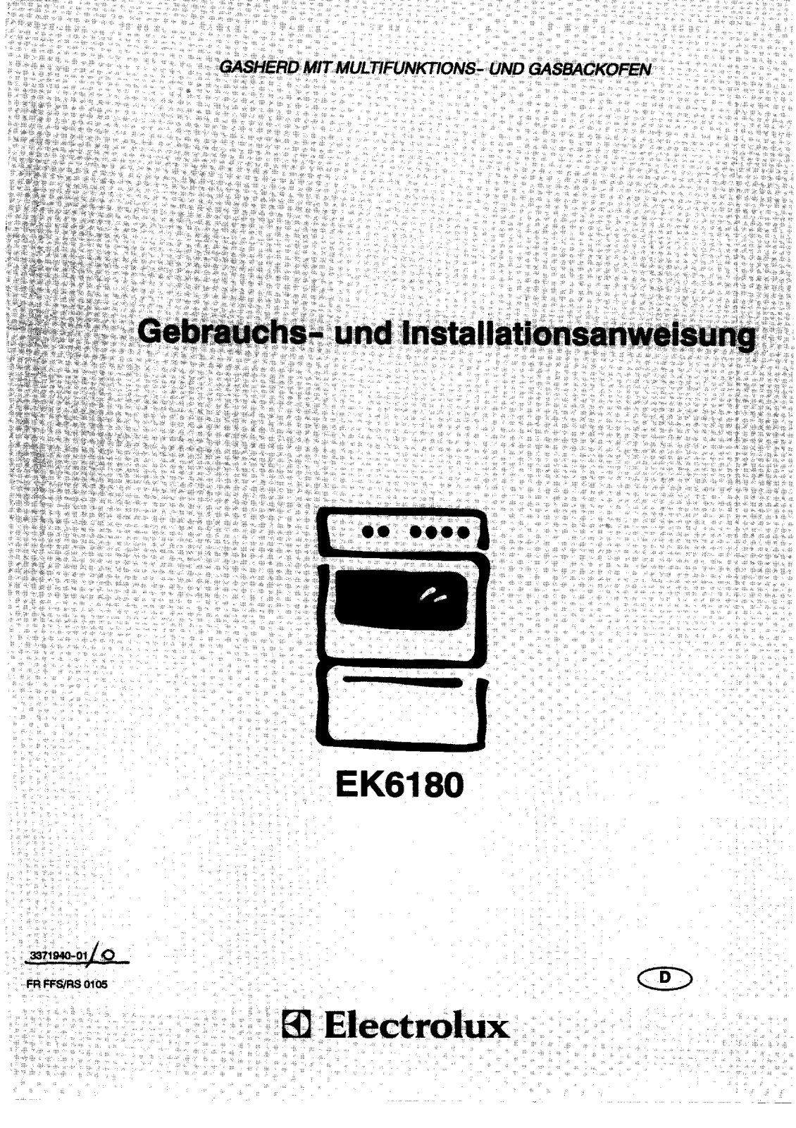 Electrolux EK6180 User Manual