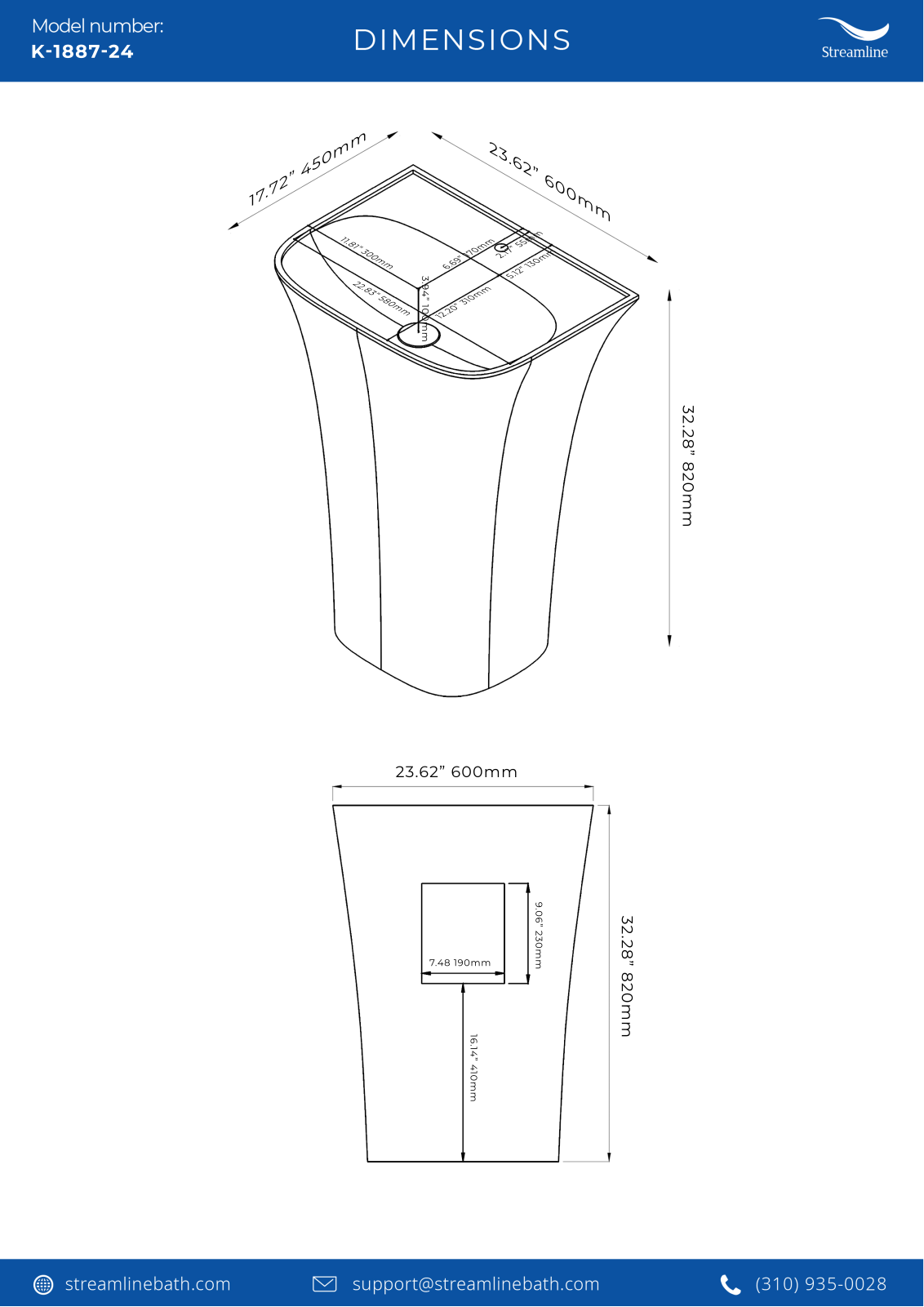 Streamline Bath SLBH7743 Specifications - ManualMachine.com