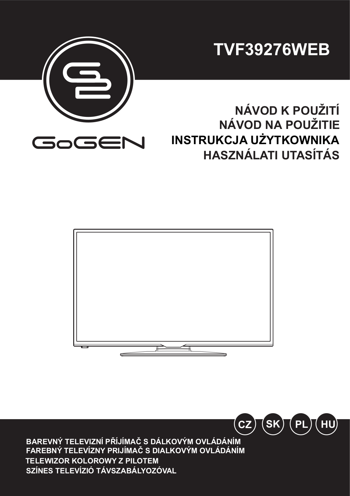 GoGEN TVF 39276 WEB User Manual