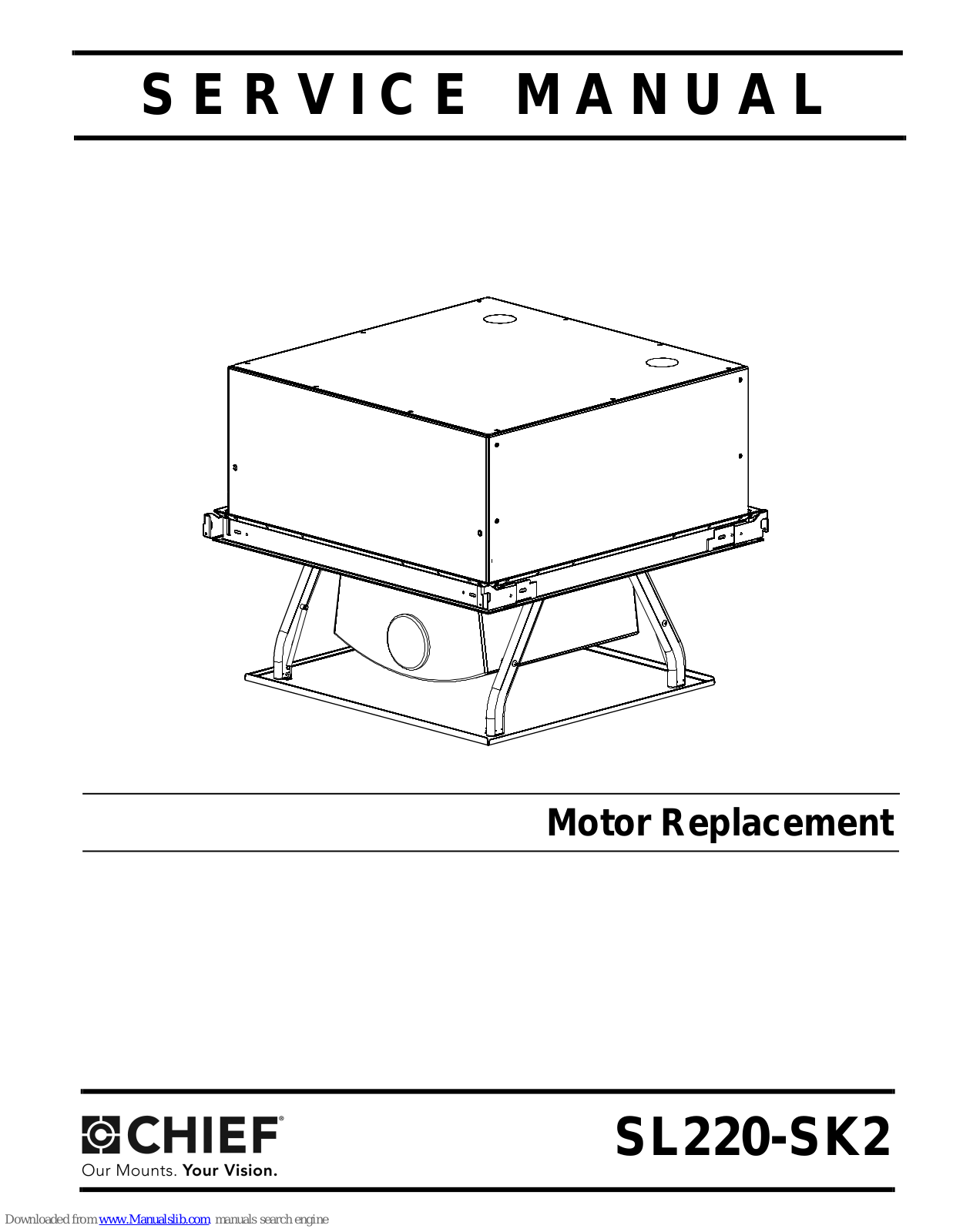 CHIEF SL220-SK2 Service Manual