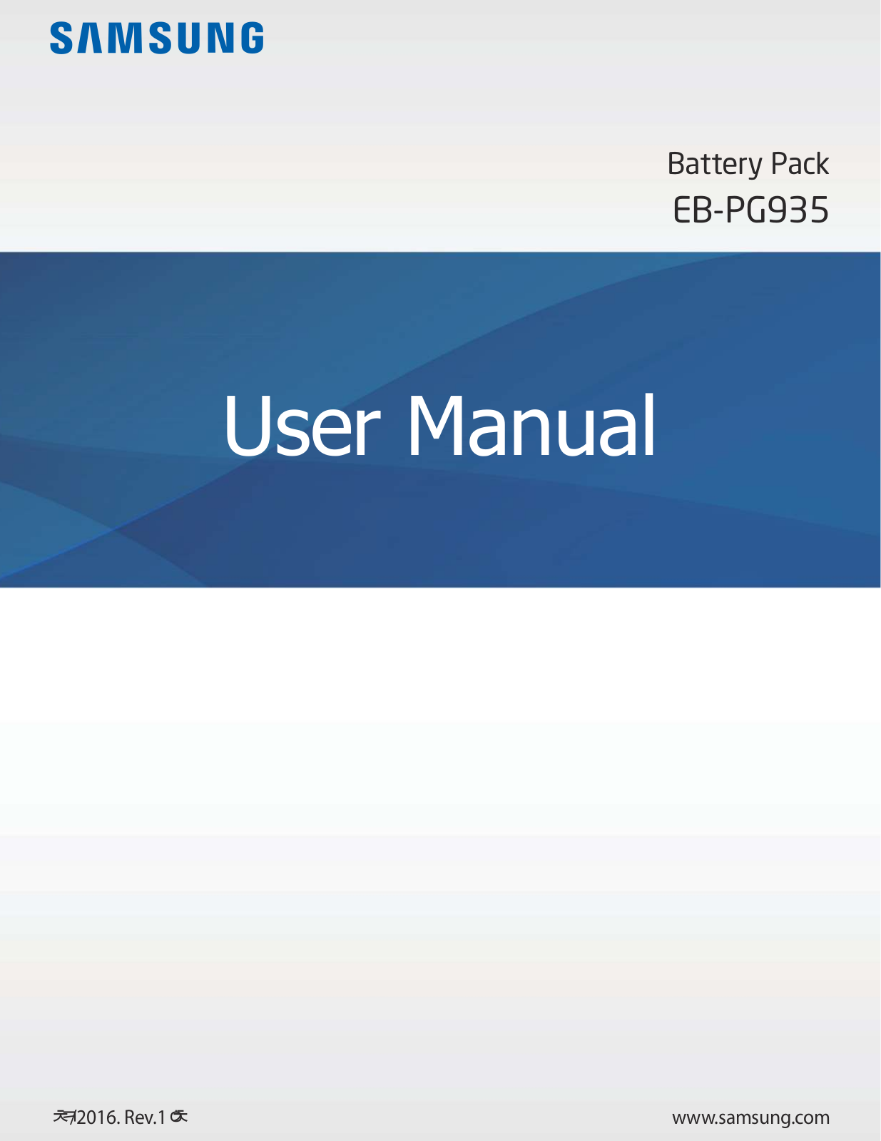 Samsung EB-PG935 User guide - ManualMachine.com