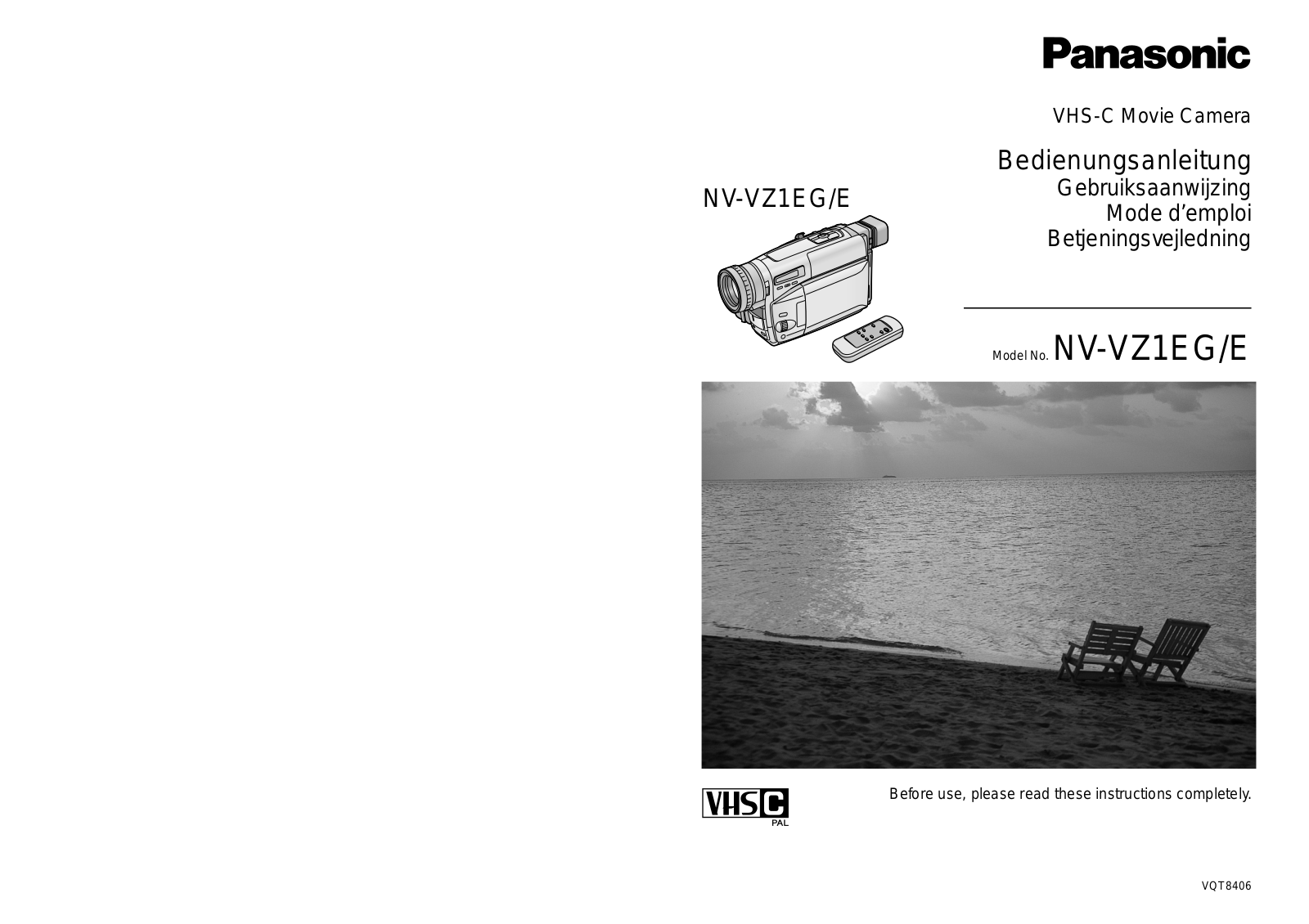 PANASONIC NVVZ1EG-G User Manual