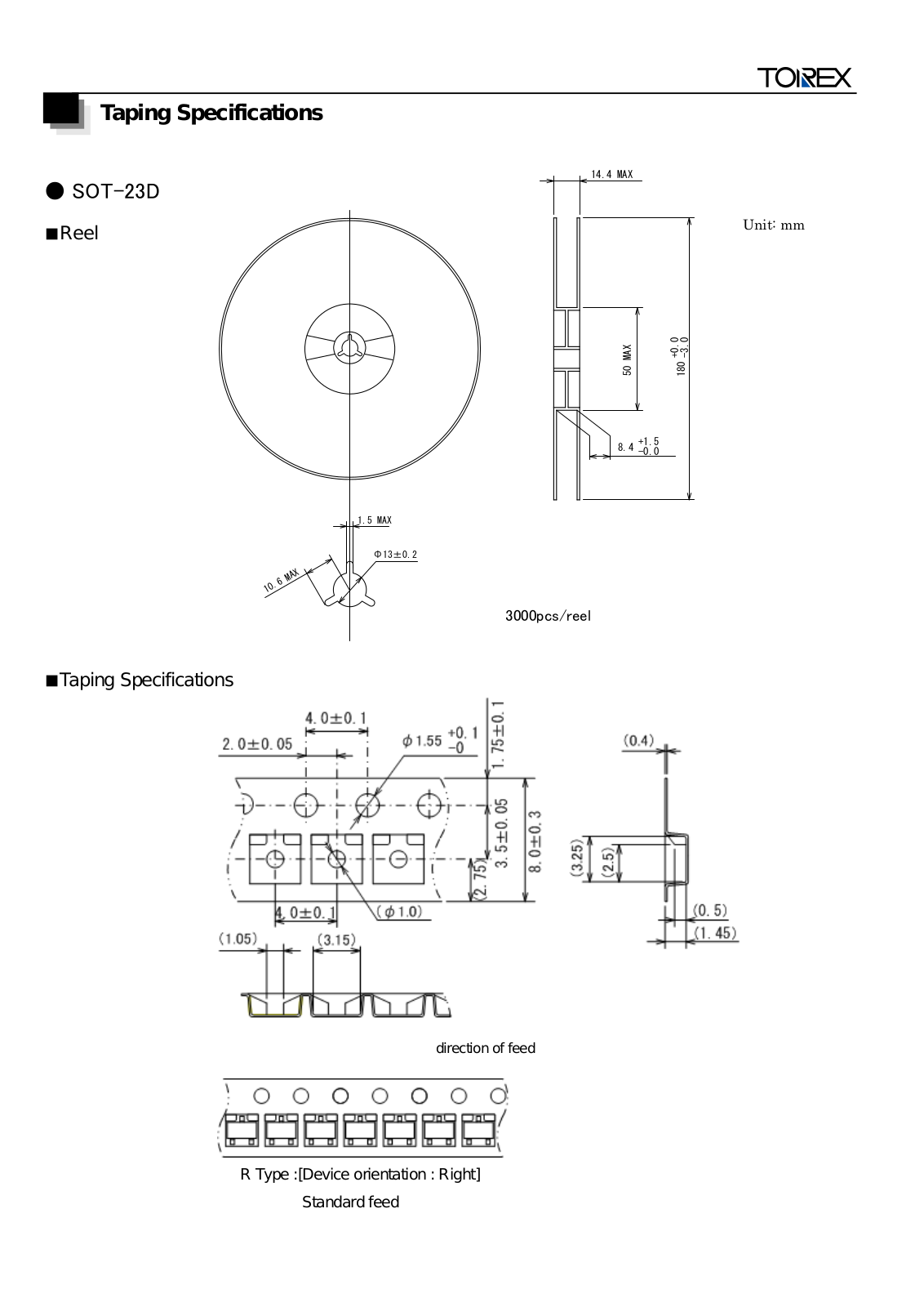 TOREX SOT-23 User Manual