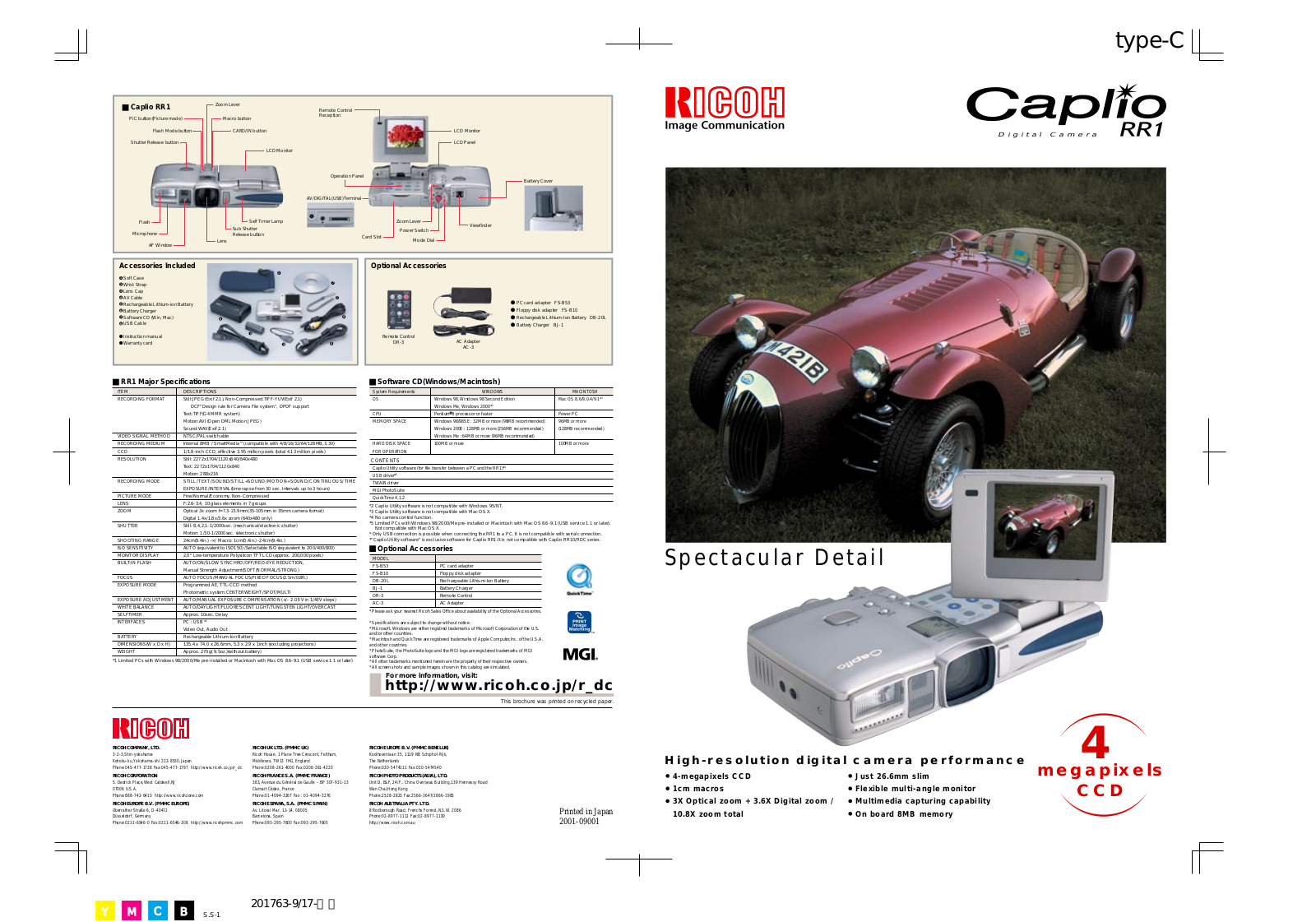 Ricoh Caplio rr1 User Manual