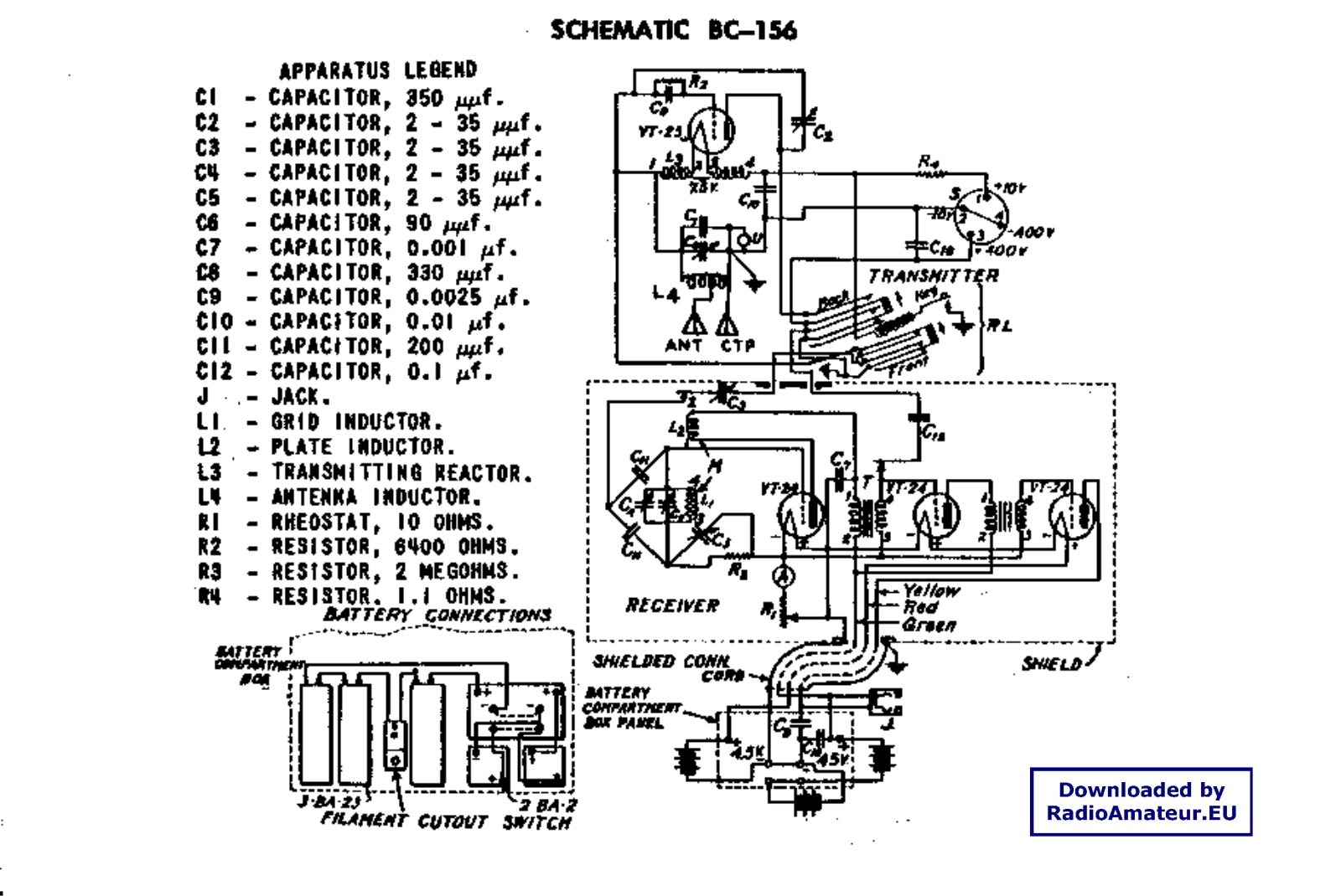 Pozosta BC-156 Schematic