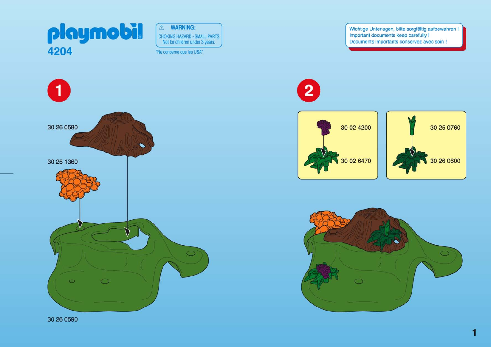 Playmobil 4204 Instructions