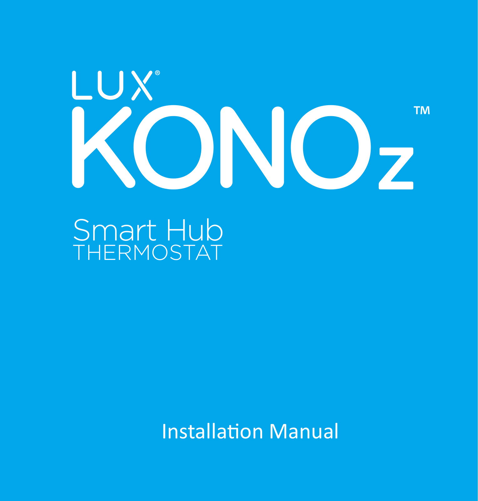 Johnson Controls KONOZ User Manual