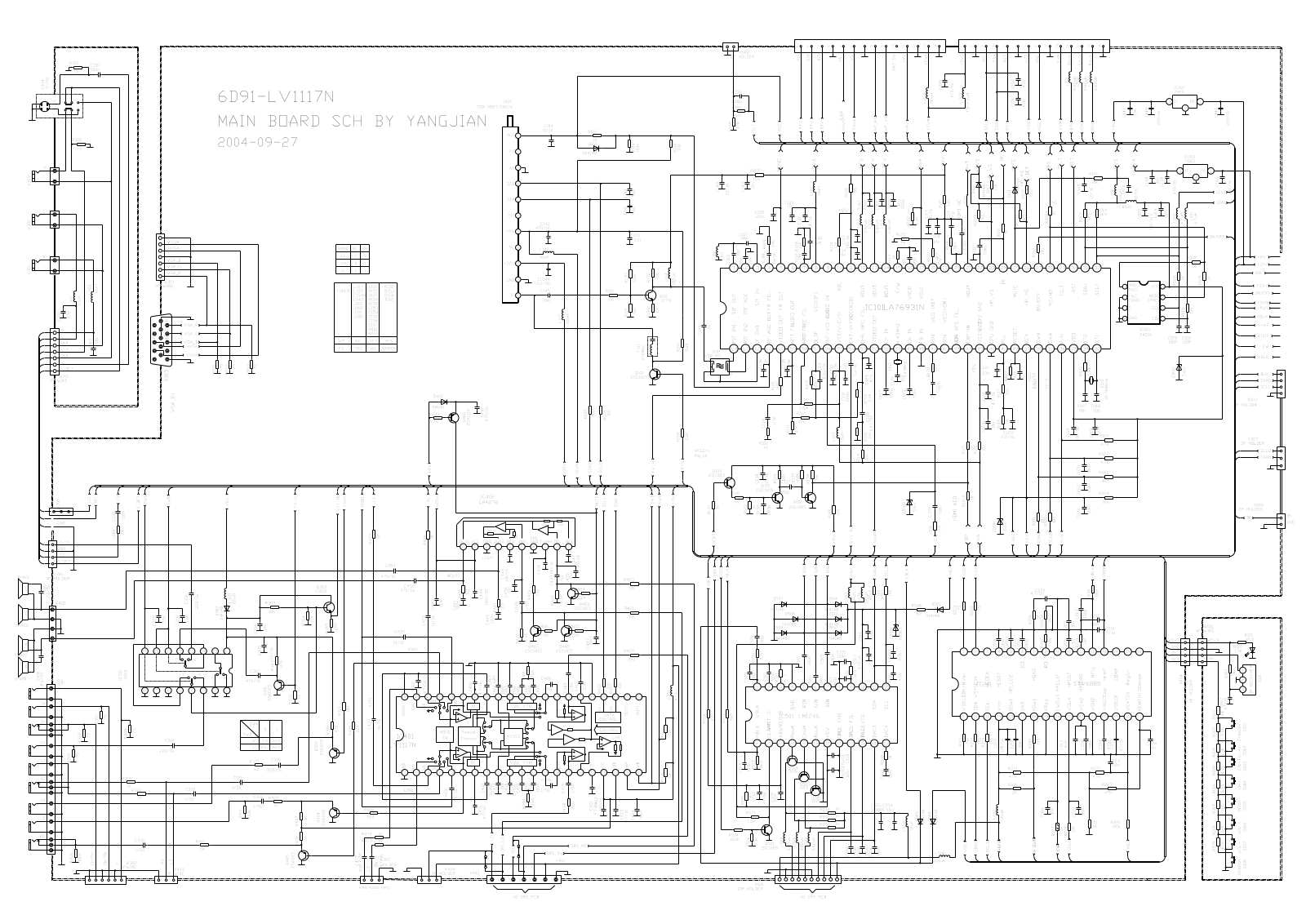 Skyworth 6D91 Schematic