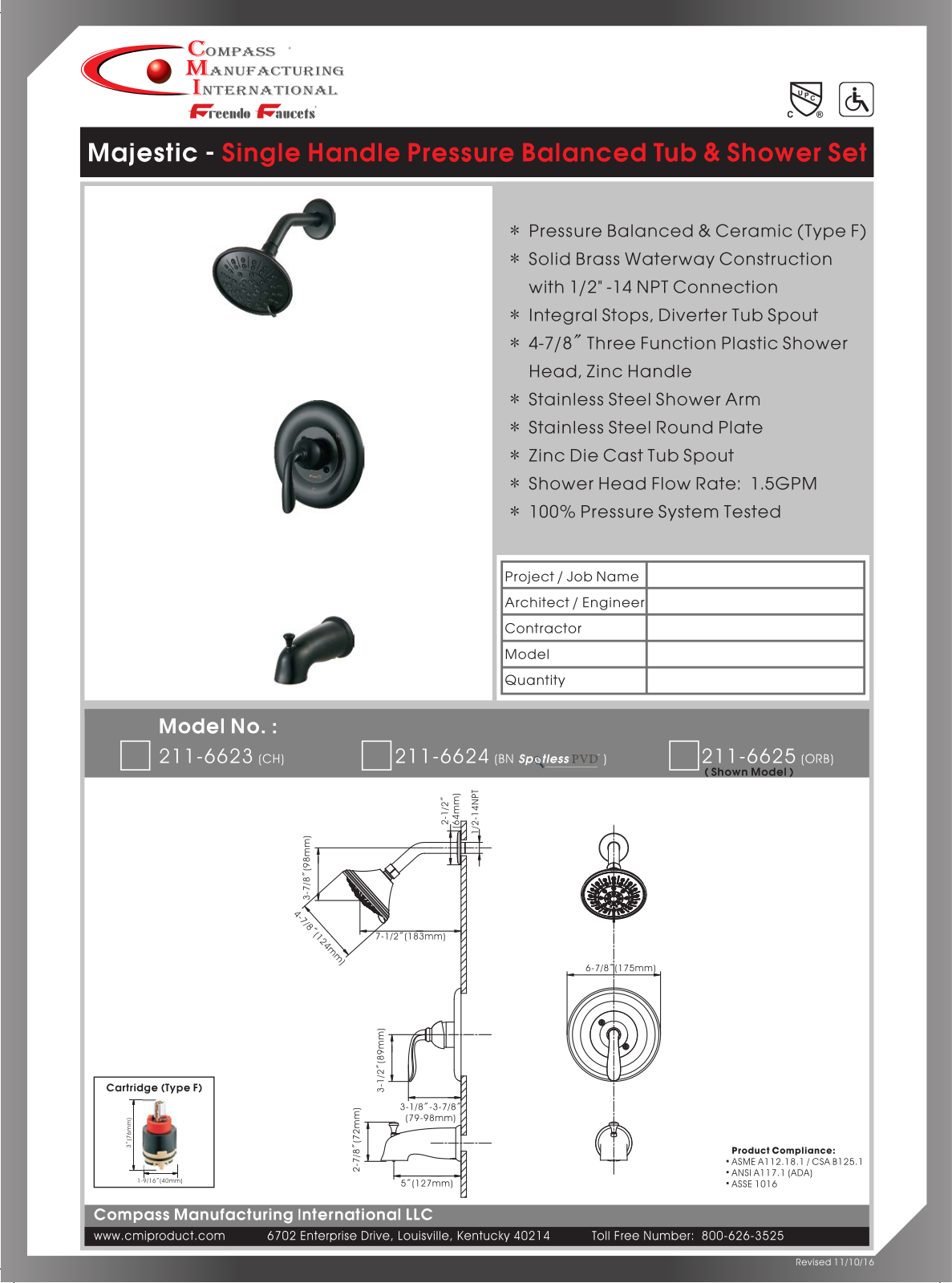 CMI QMV10045 Specifications - ManualMachine.com
