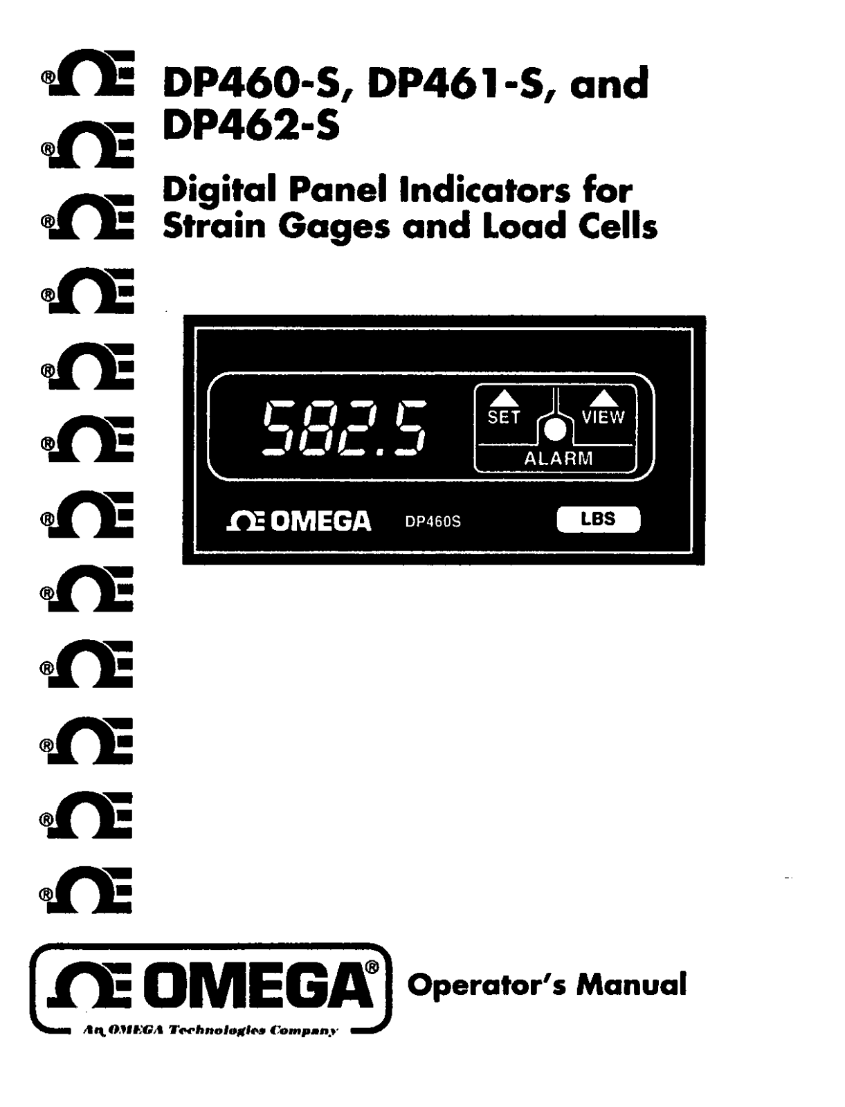 Omega DP460S User guide - ManualMachine.com