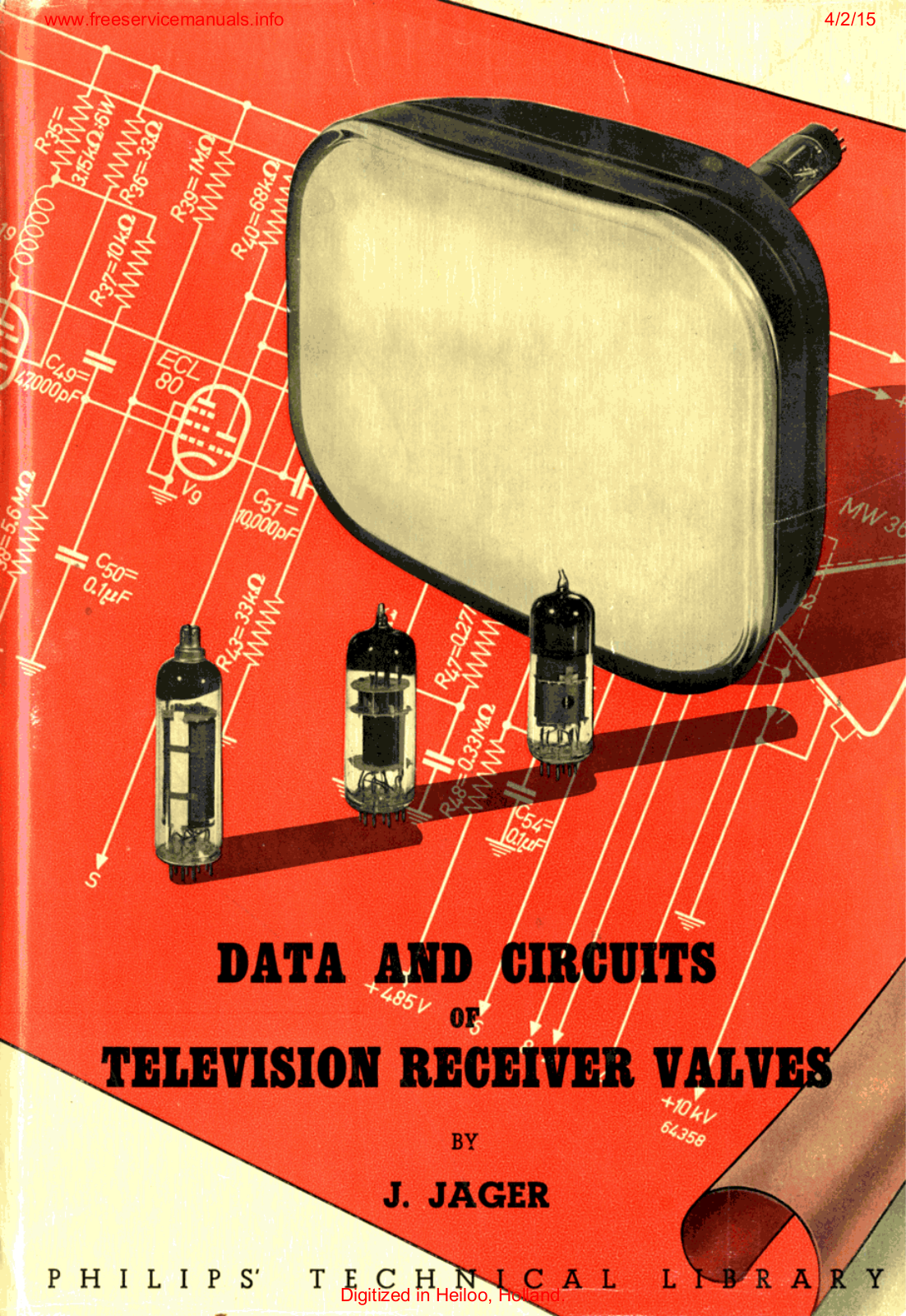 Philips Data and Circuits of TV Receiver Valves Datasheet - ManualMachine.com