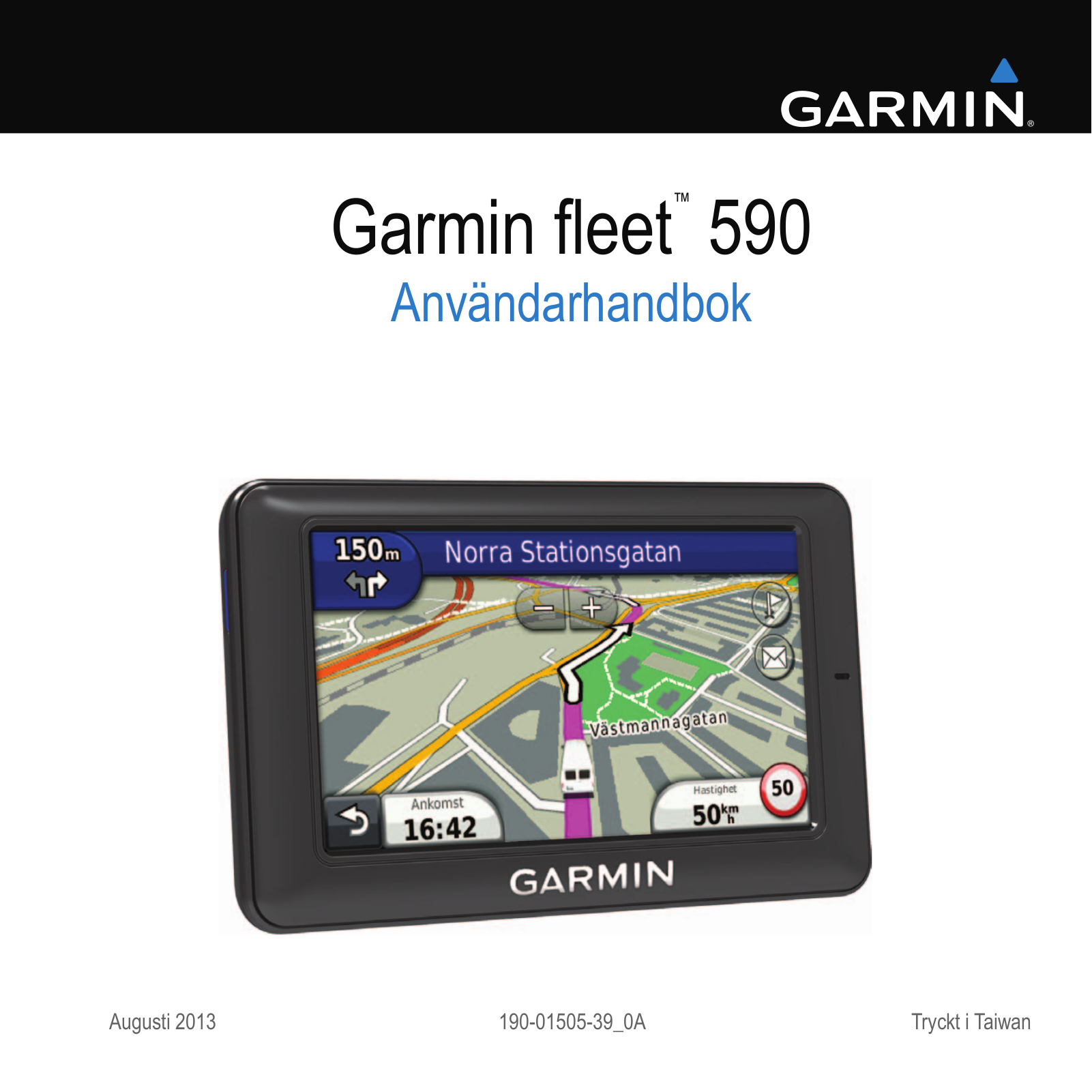 Garmin fleet 590 User manual