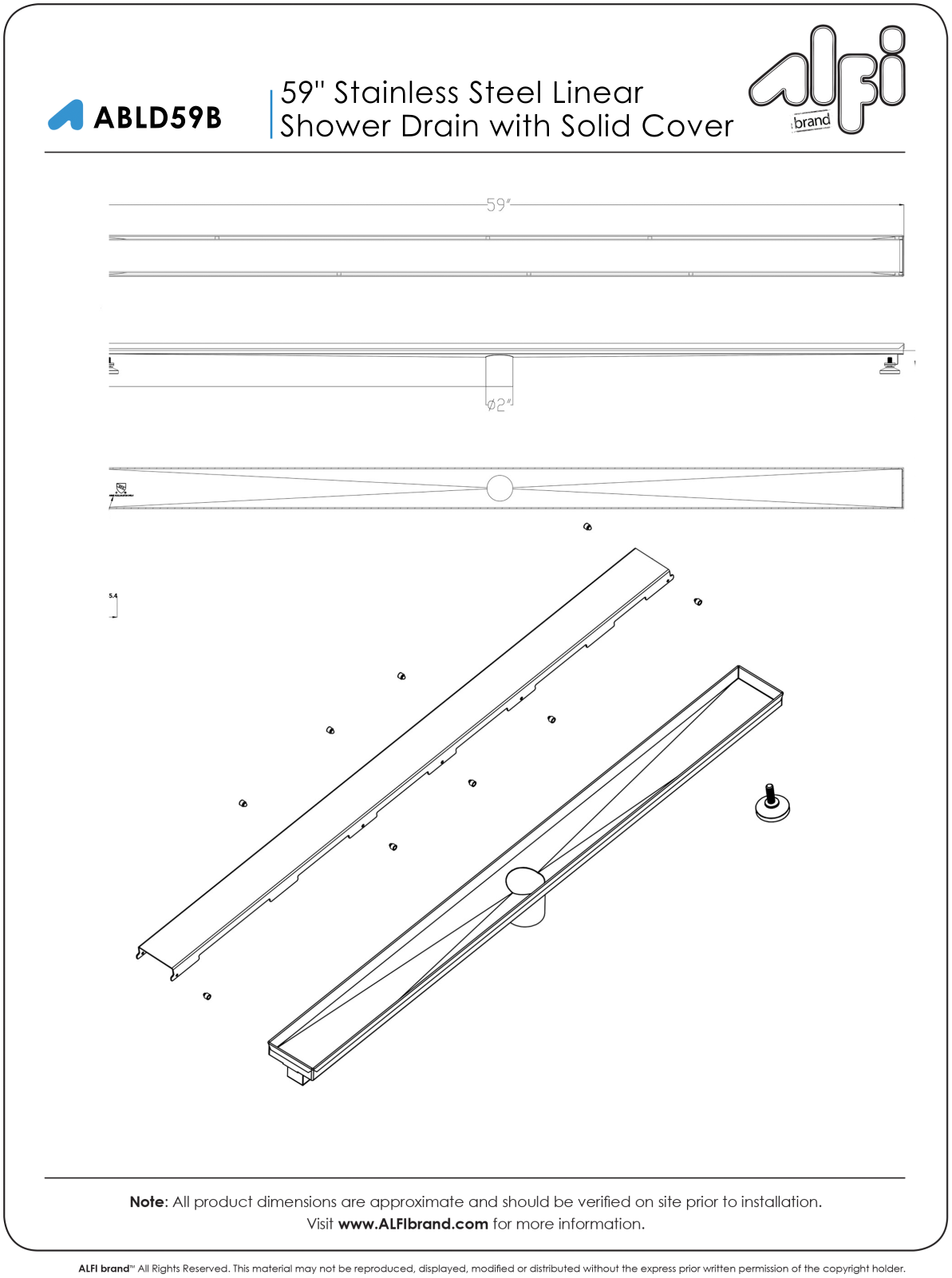 Alfi Brand NBT10176 Specifications - ManualMachine.com
