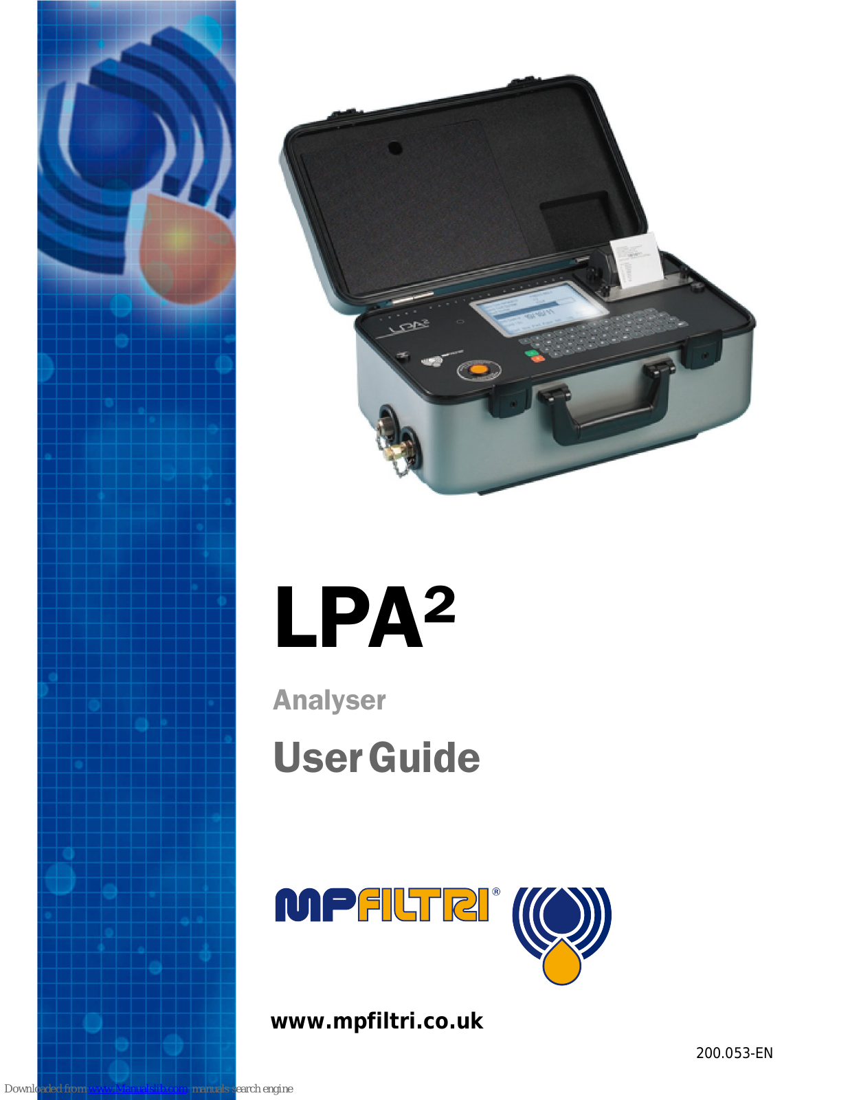 MP Filtri LPA2 User Manual