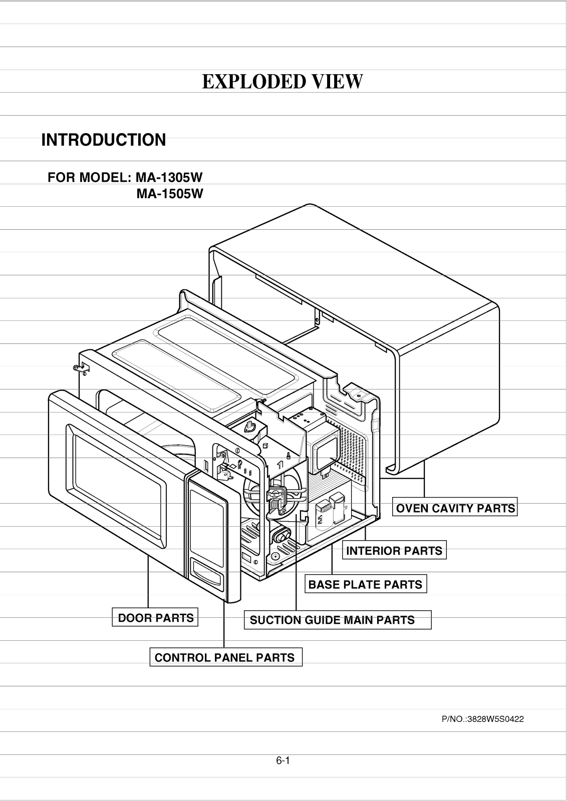 Goldstar Ma-1305w, Ma-1305b Service Manual