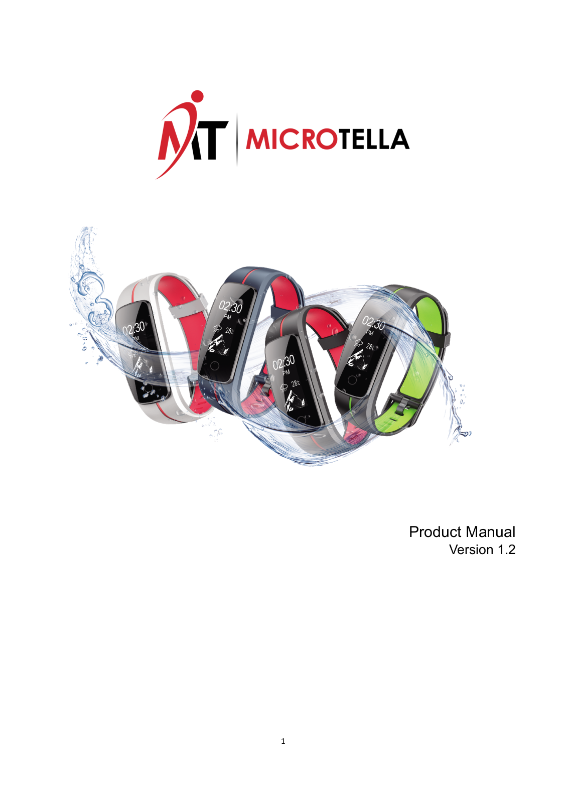 Microtella Fitness Rx Product Manual