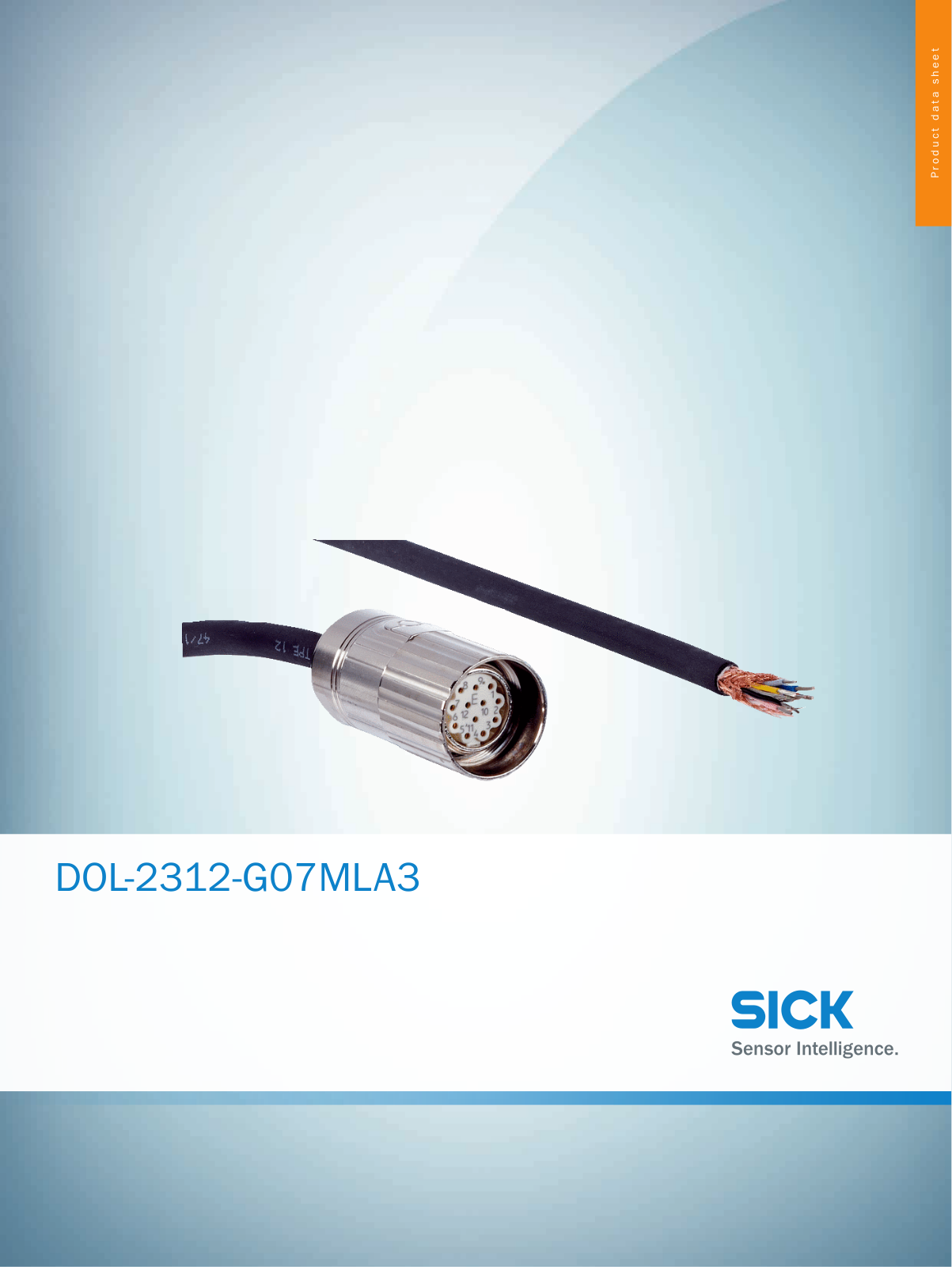 Sick DOL-2312-G07MLA3 Data Sheet