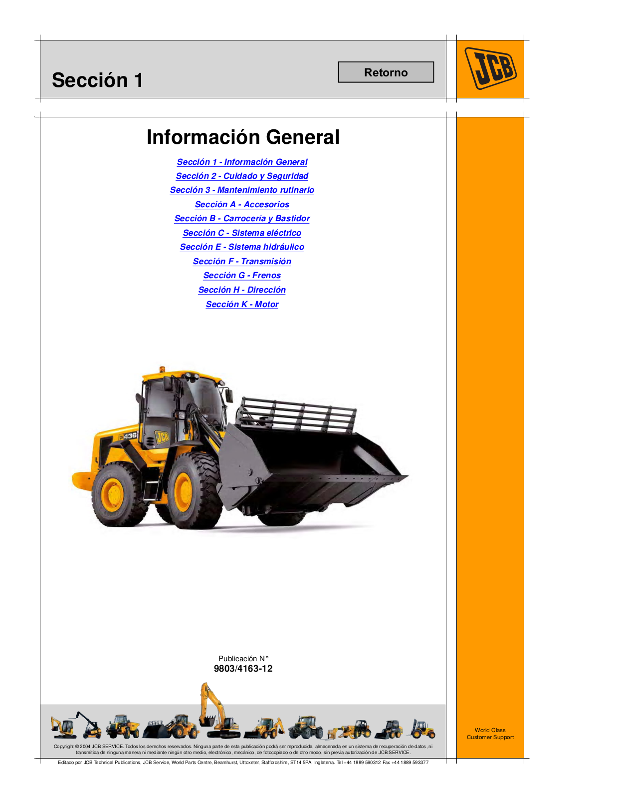 JCB 42600 Service Manual