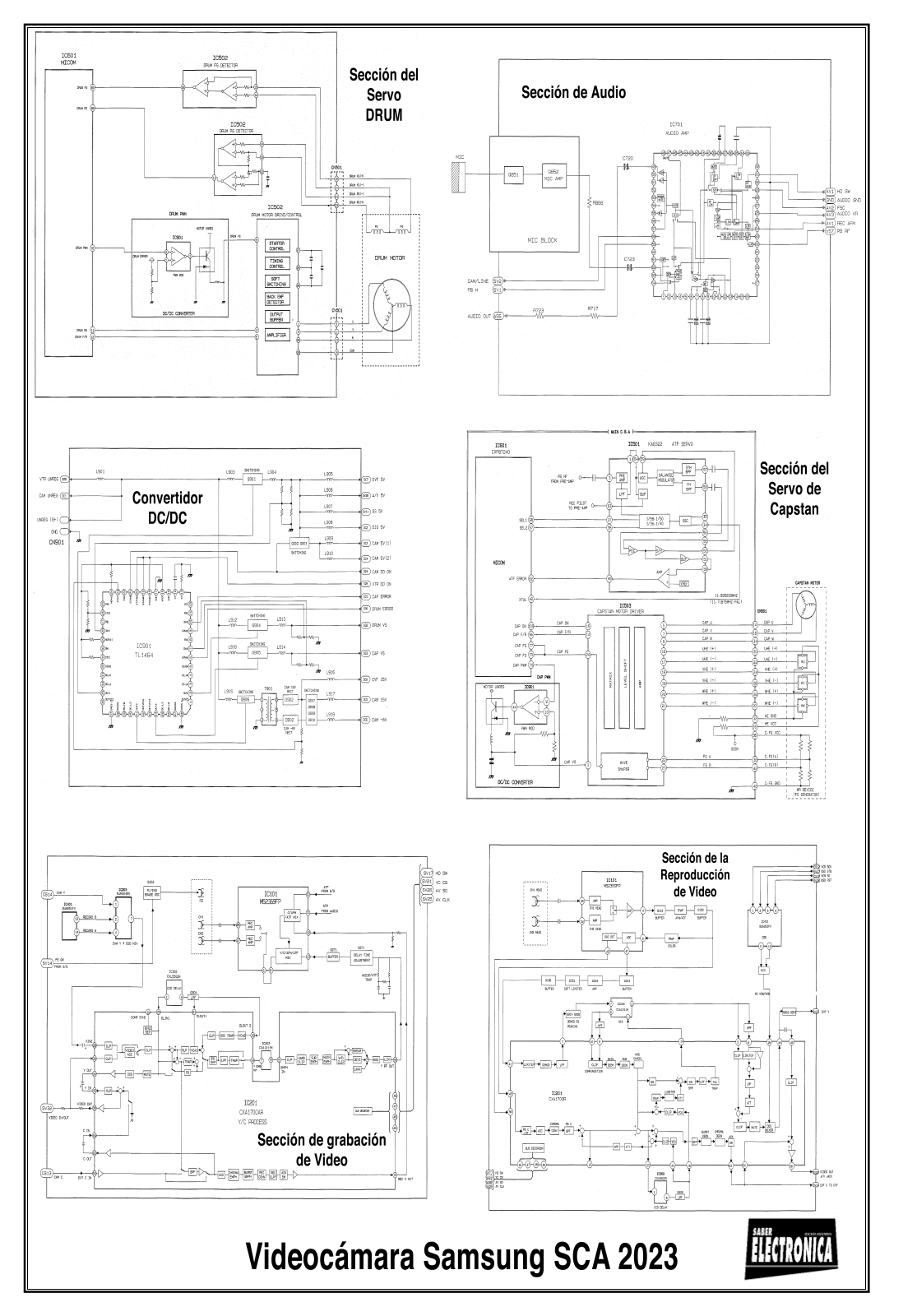 Samsung SCA2023 Diagram