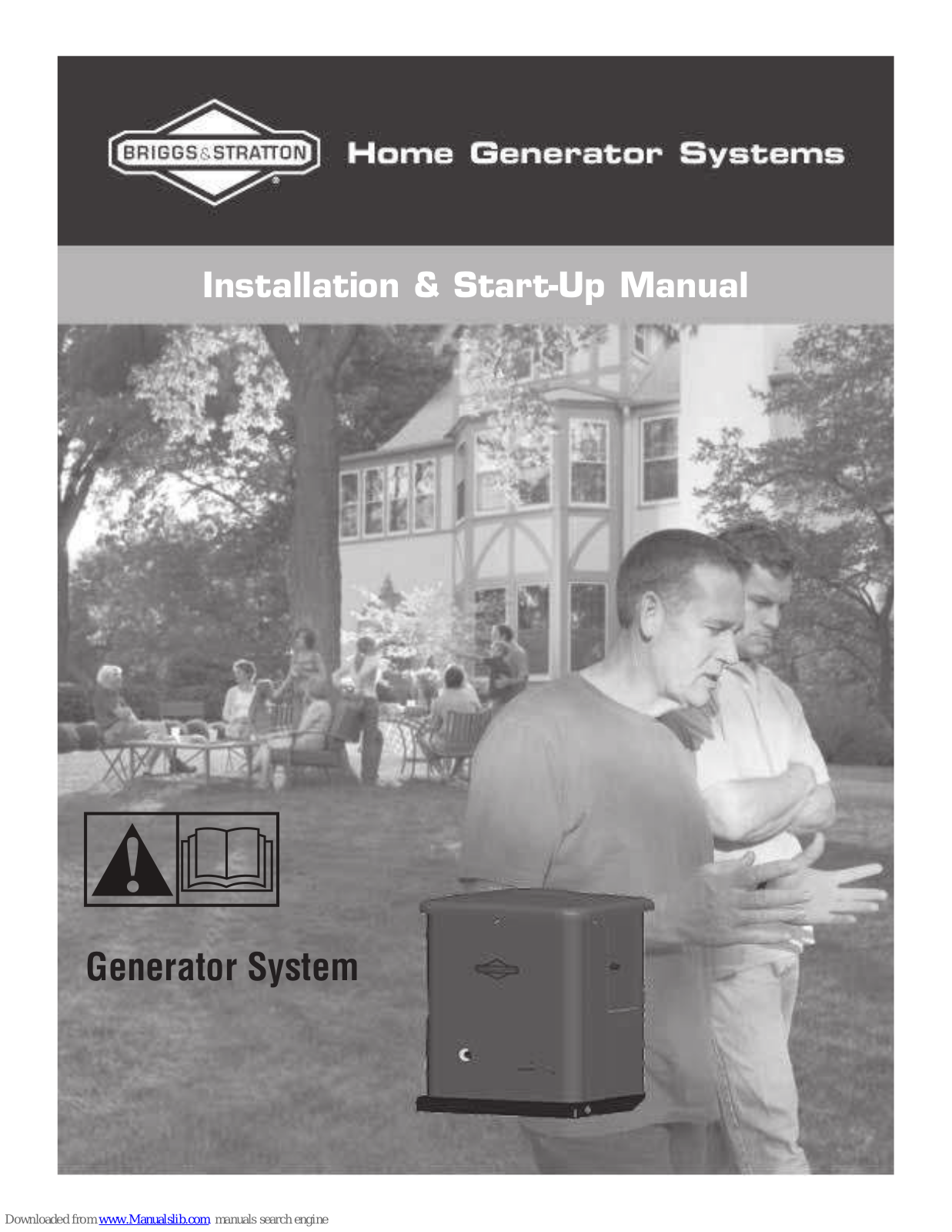 Briggs & Stratton Generator System Installation & Start-up Manual