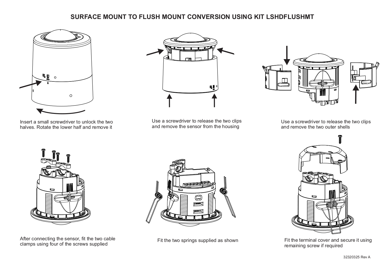 Ex-Or LSHDFLUSHMT Installation Instructions - ManualMachine.com