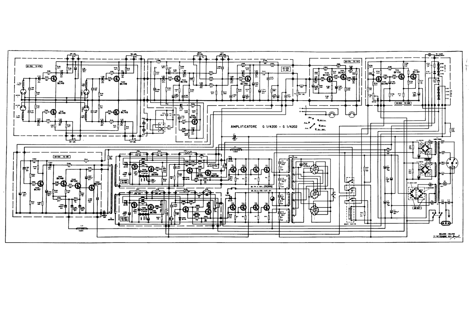 Geloso G1-4200, G1-4202 Schematic