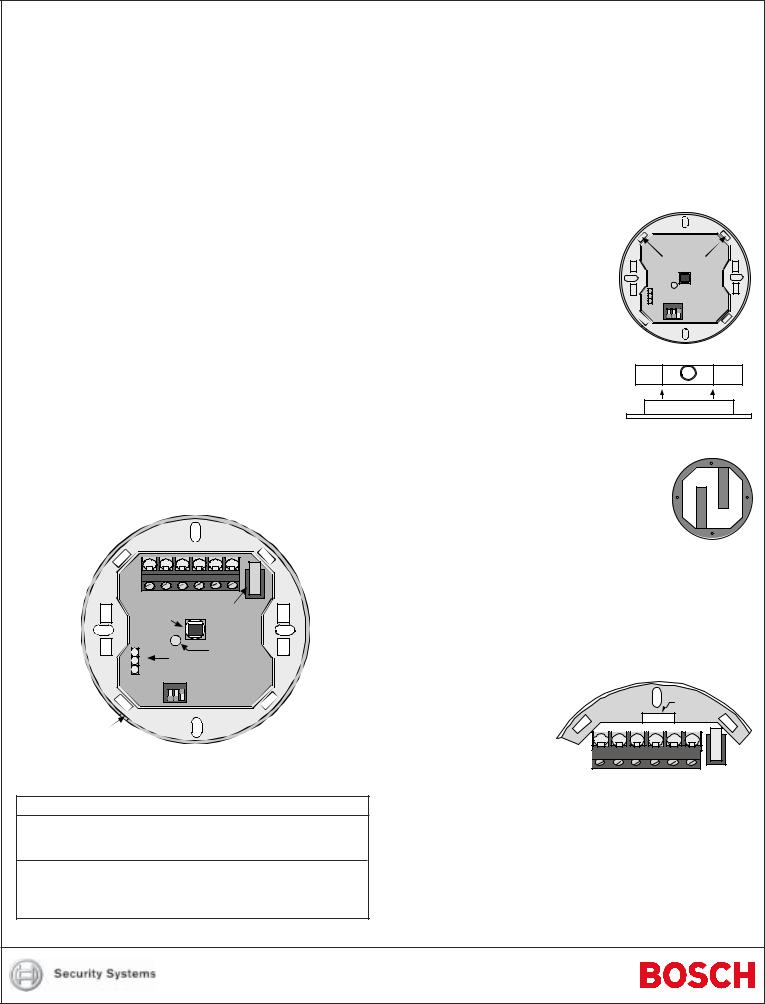 Bosch DS936, DS936B Installation Manual