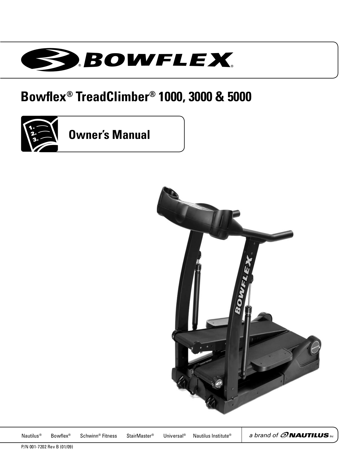 Bowflex 3000, 5000, 1000 User Manual