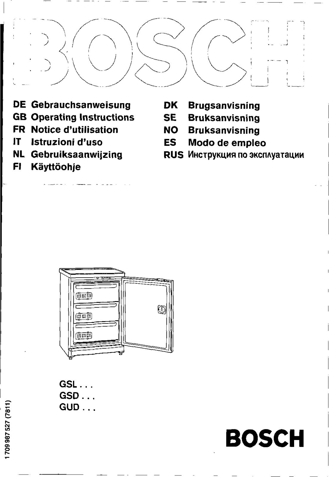 BOSCH GSL11425 User Manual