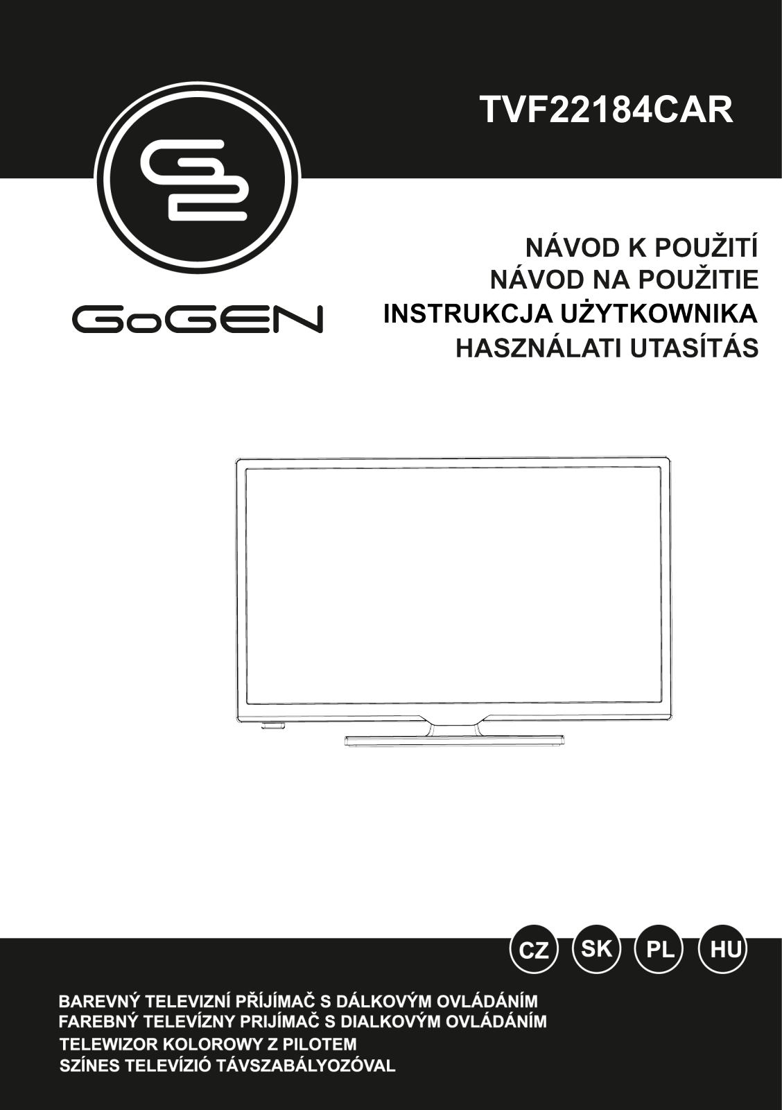 GoGEN TVF 22184 CAR User Manual