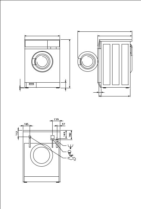 AEG LAVW70, LAVW80, LAVW88, LAV62600 User Manual