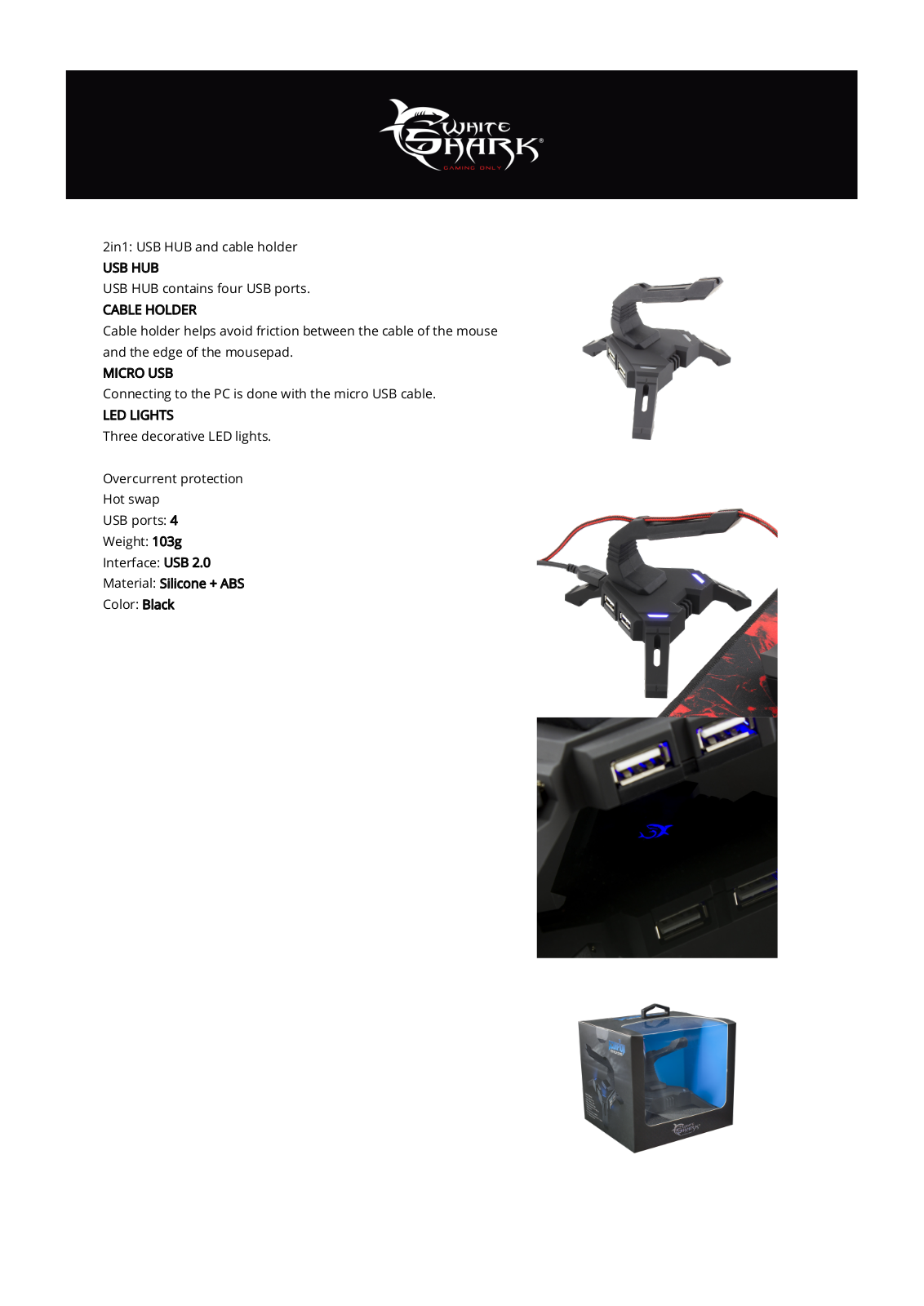 White Shark X-200 User Manual