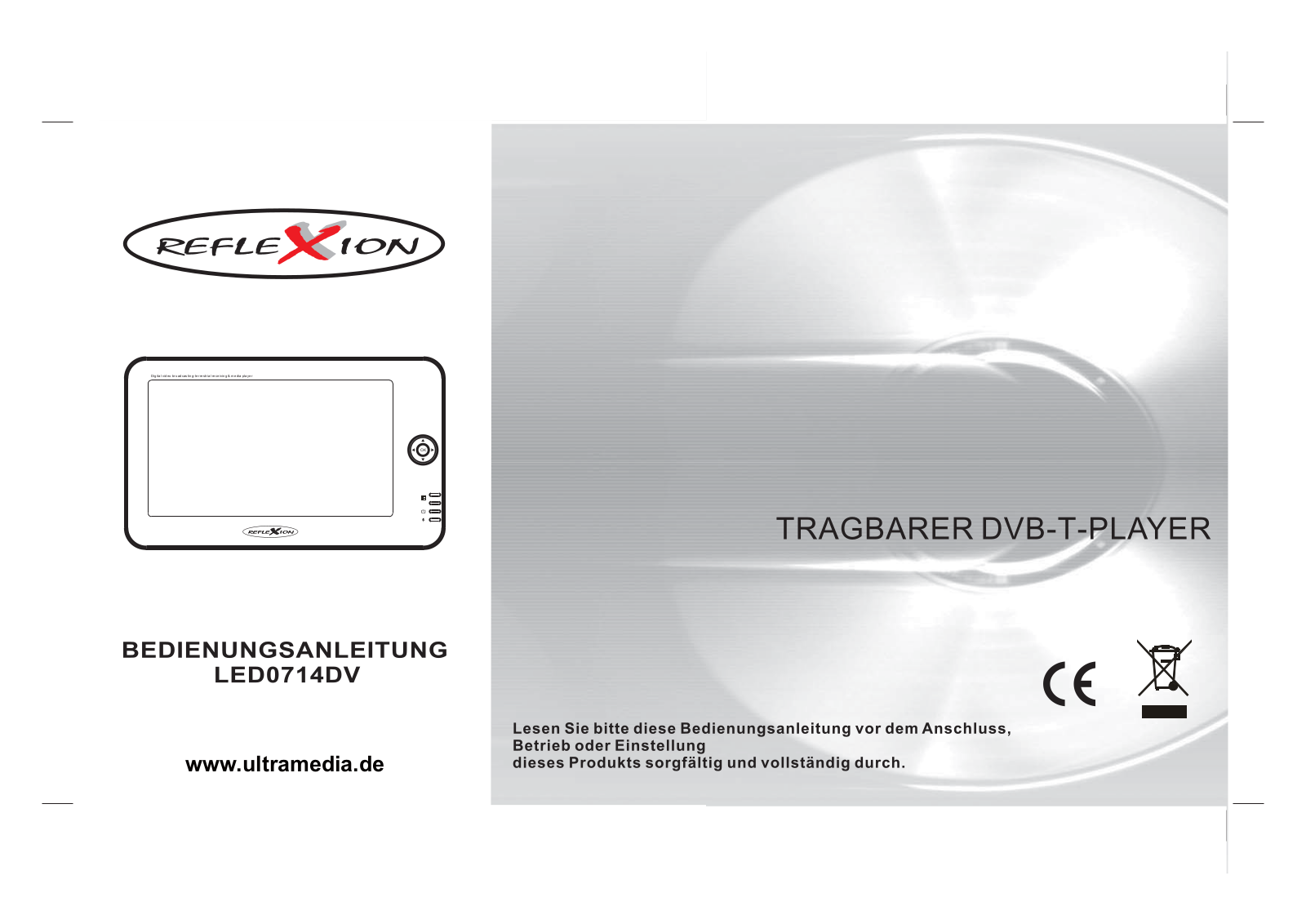 Reflexion LED0714DV User guide