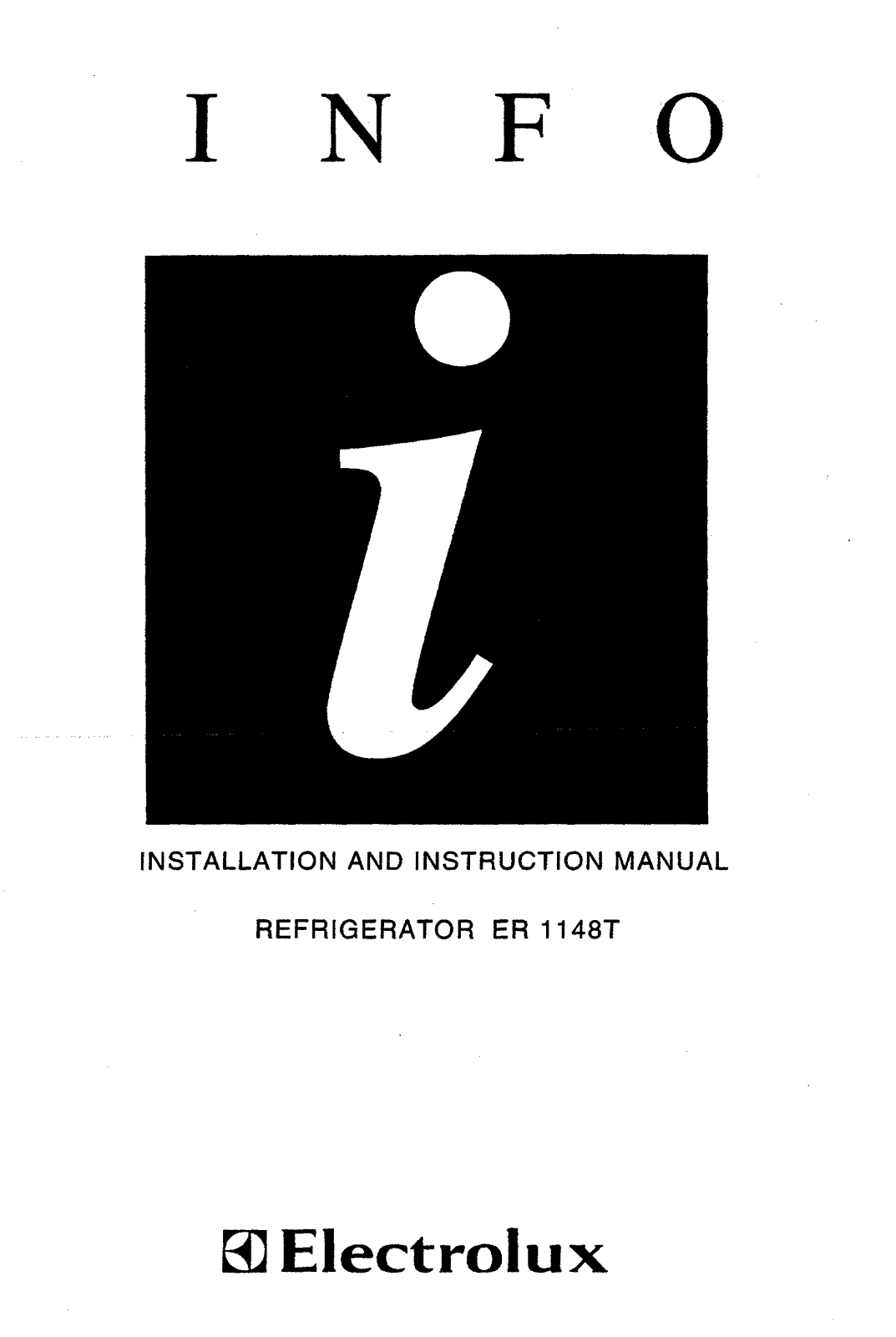 AEG-Electrolux ER1148T User Manual