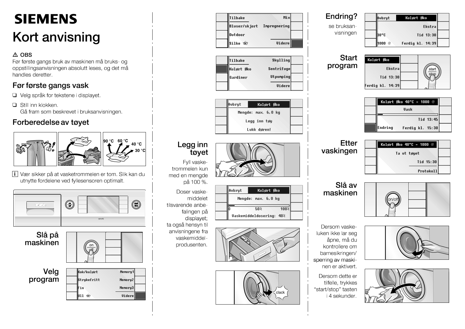 Siemens WIQ1833EU User Manual