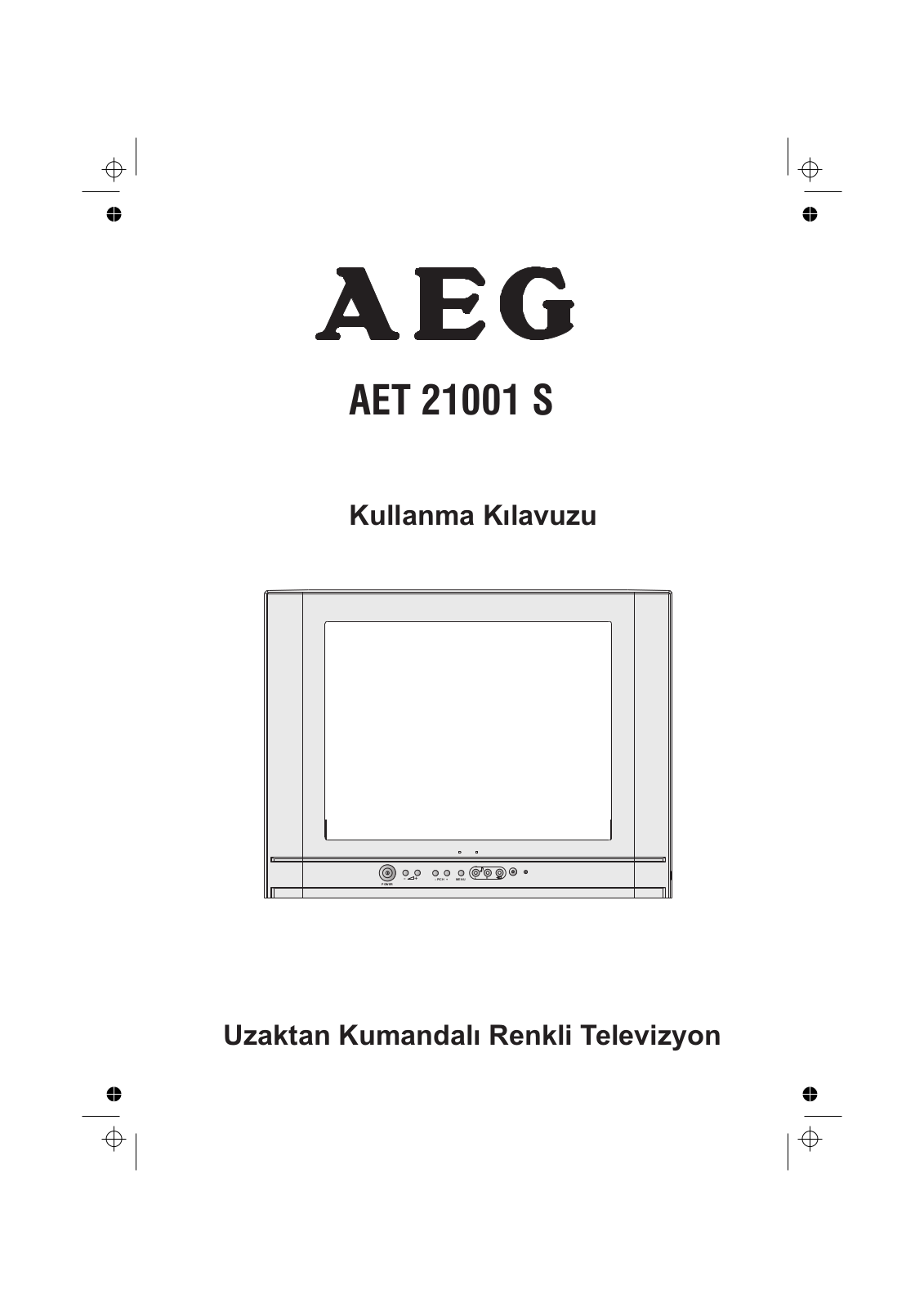 AEG AET21001S User Manual