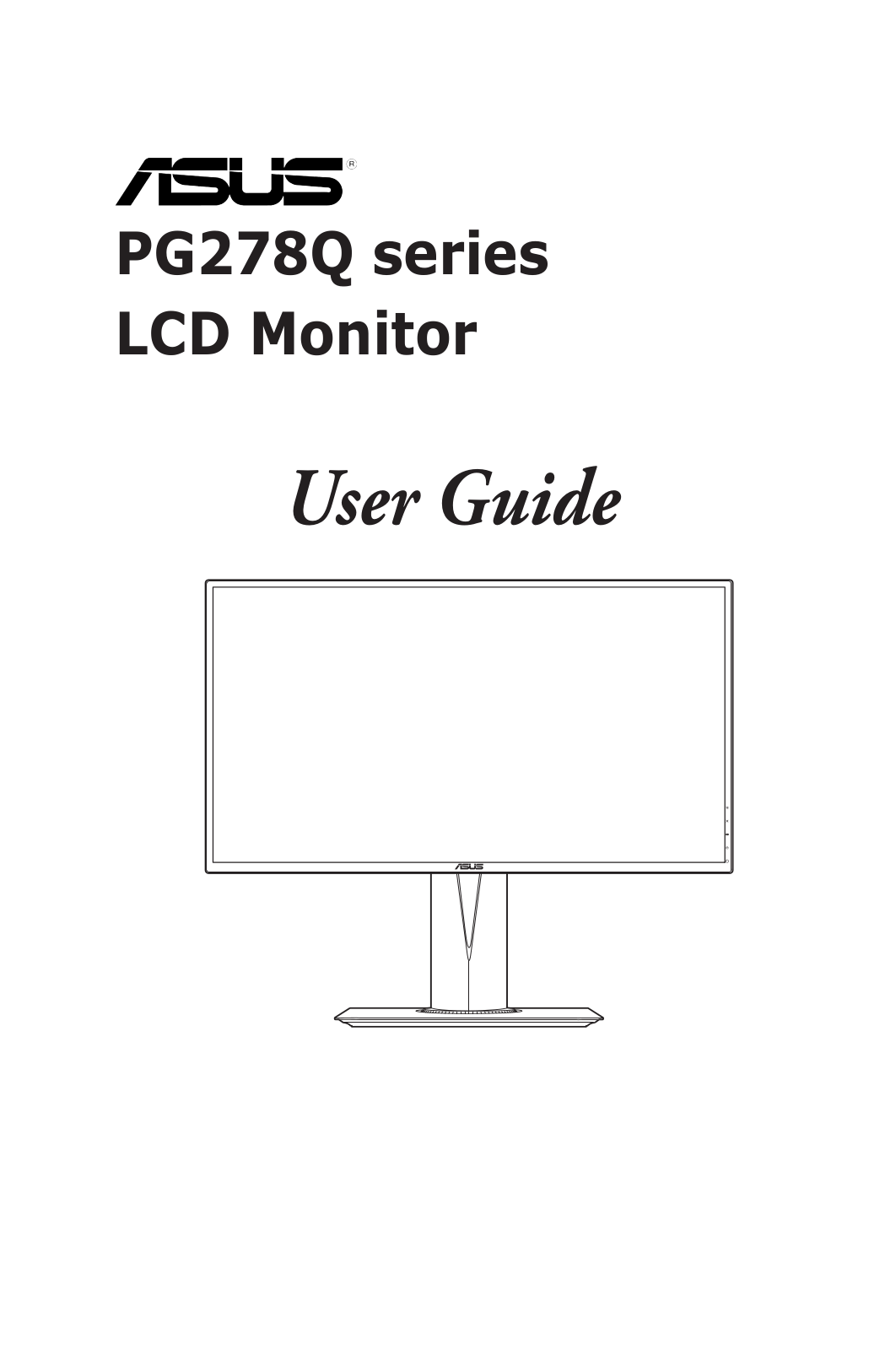 Asus PG278Q User Manual