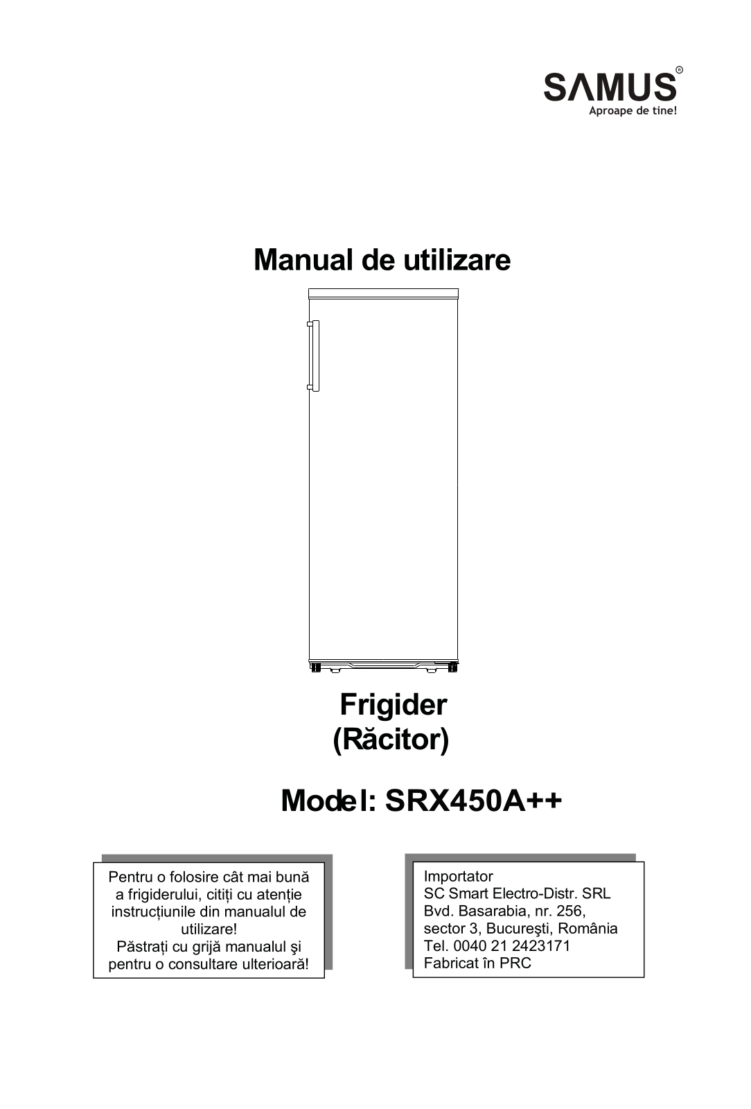 Samus SRX450A+ User guide - ManualMachine.com