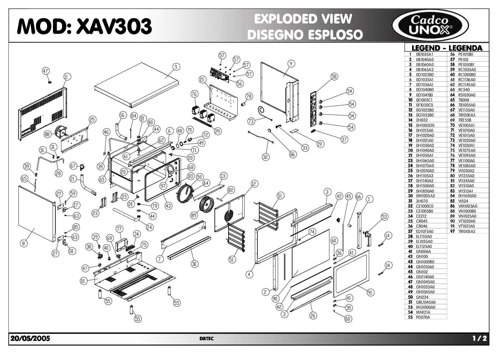 Cadco XAV303 User Manual