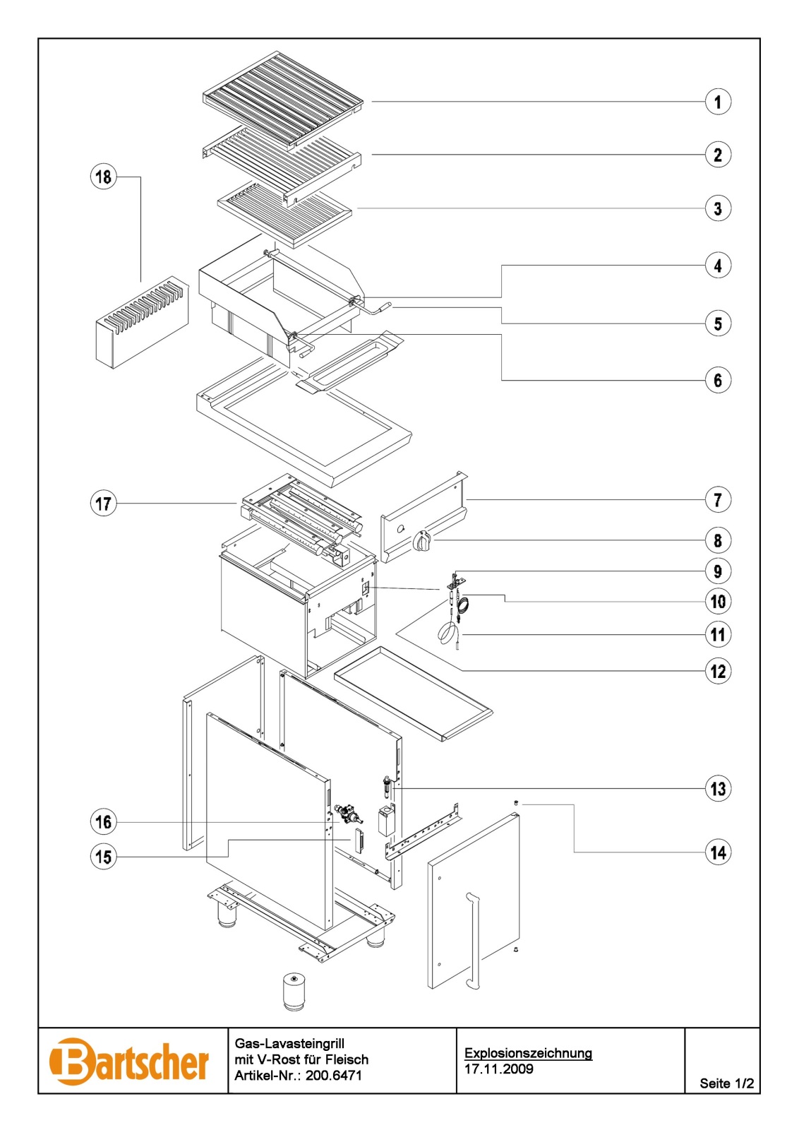 Bartscher 200.6471 User Manual - ManualMachine.com
