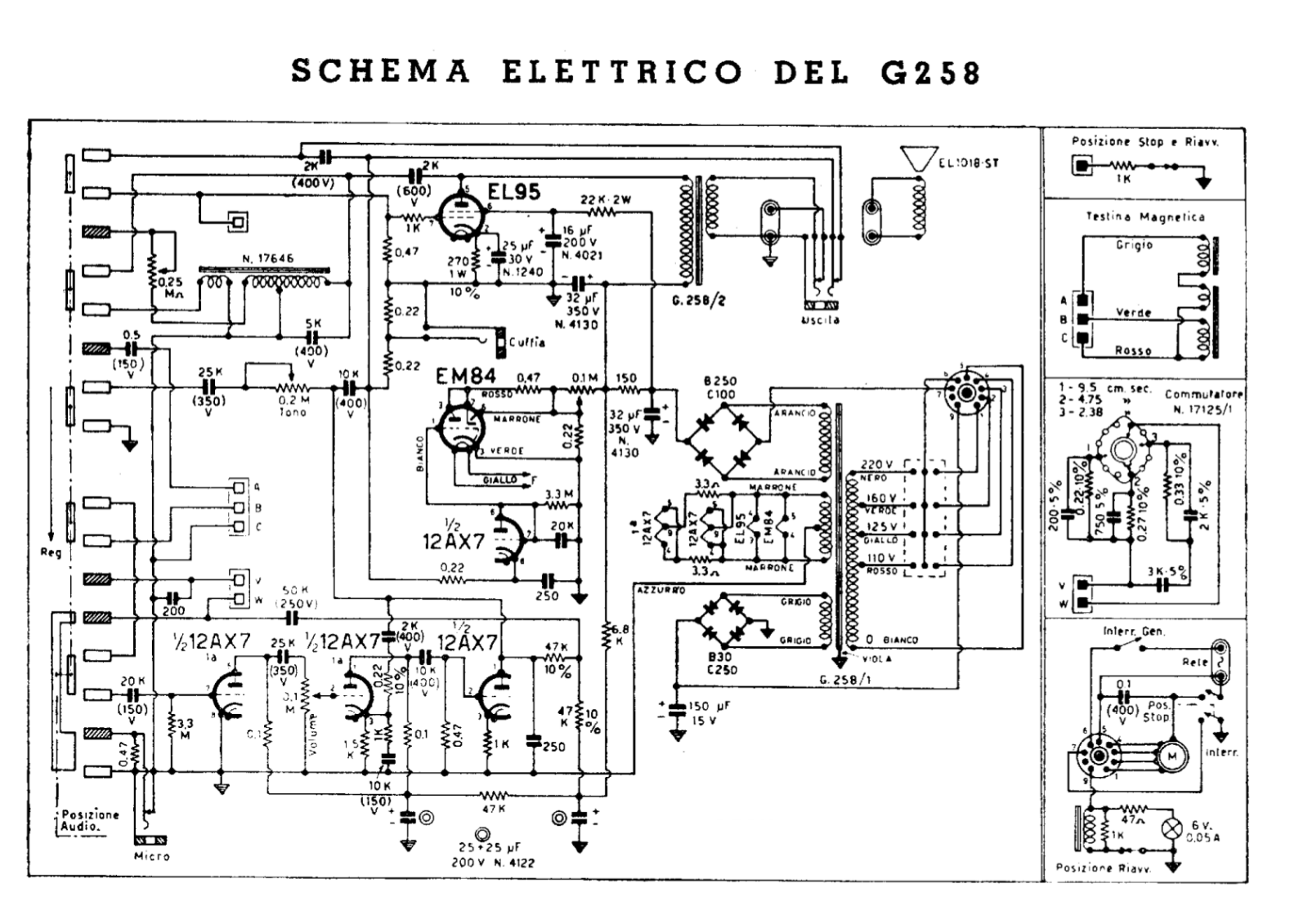 Geloso g258 schematic