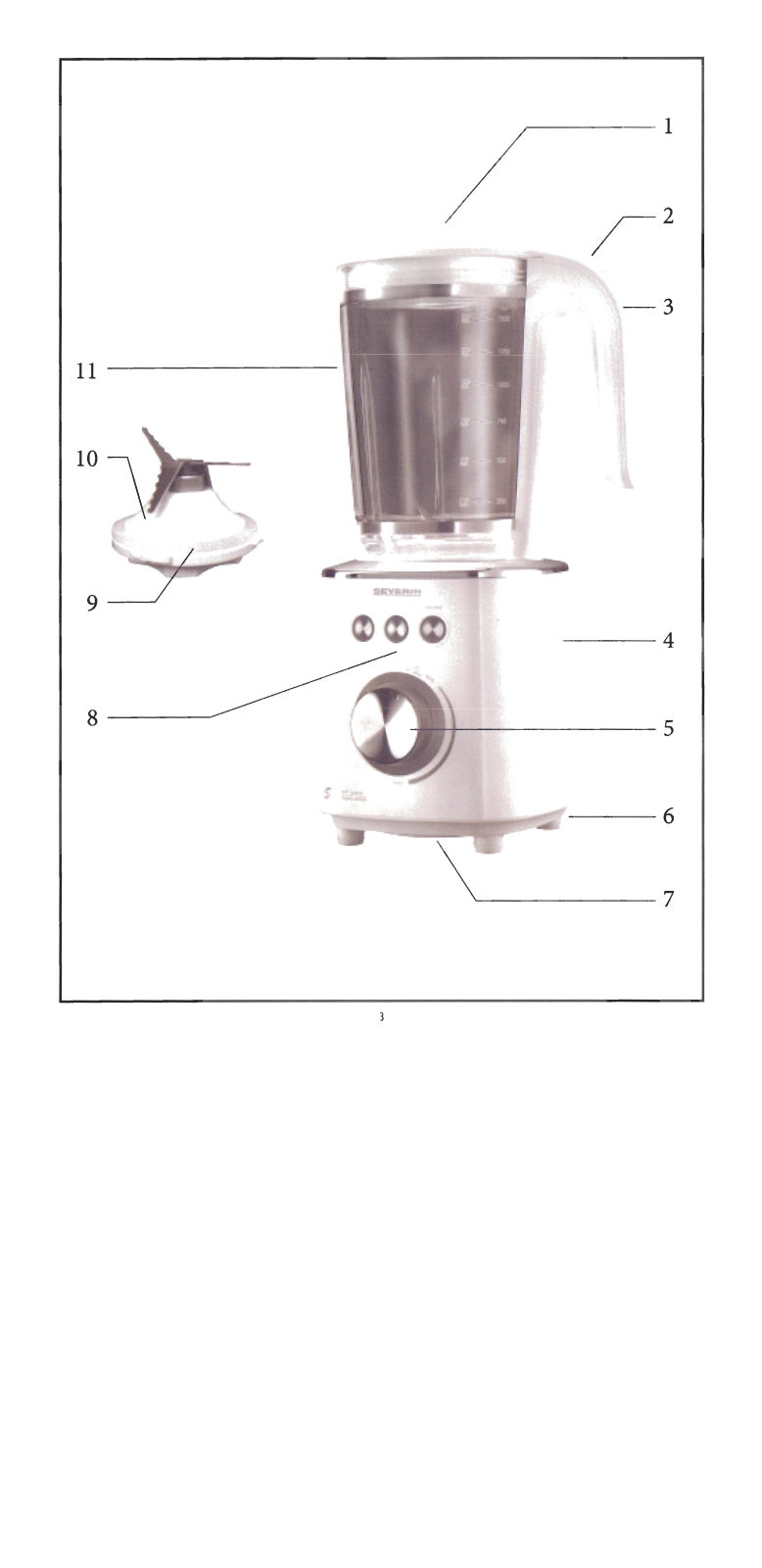 Severin SM 3709 User Manual