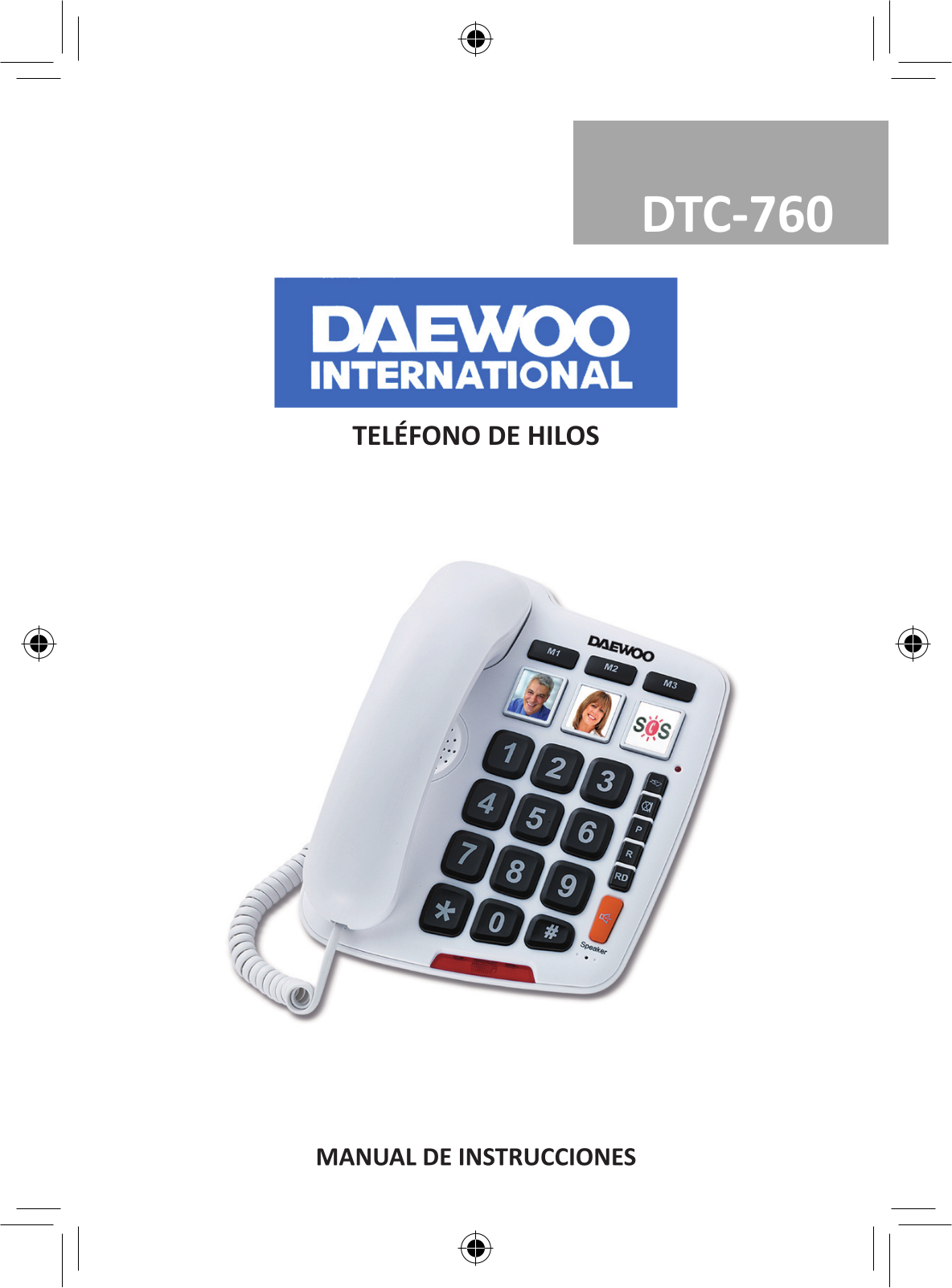 Daewoo DTC 760 User Manual
