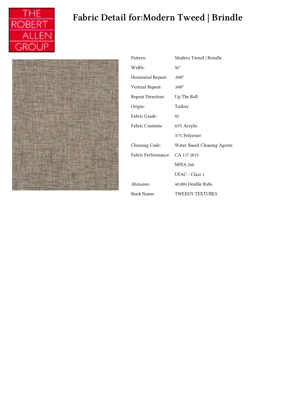 Robert Allen RALF1949 Specifications - ManualMachine.com