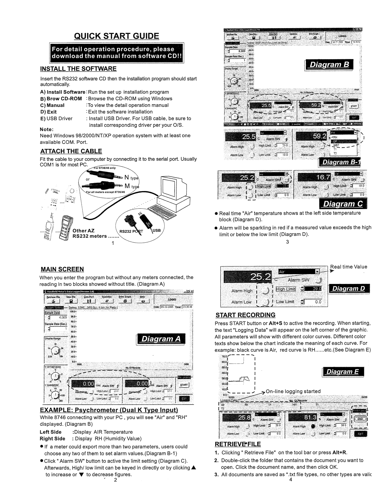 Omega HHF91-SW User guide - ManualMachine.com