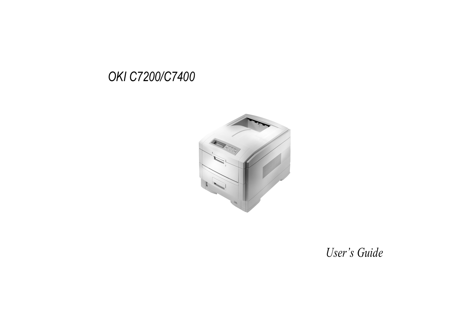 OKI C7200, C7400 User Guide