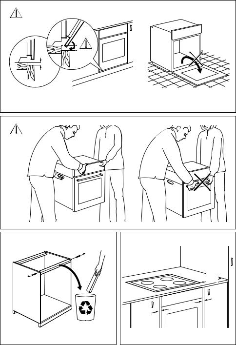 Electrolux EOC5956FOX, EOB8757AOX, EOC5841FOZ, EOC5841FOX, EEA4545POX Installation Guide