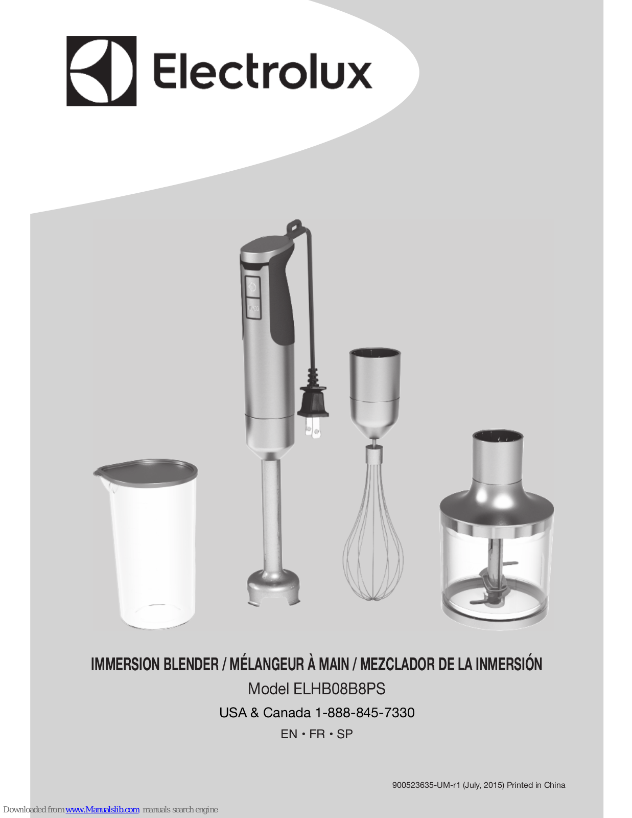 Electrolux ELHB08B8PS User Manual